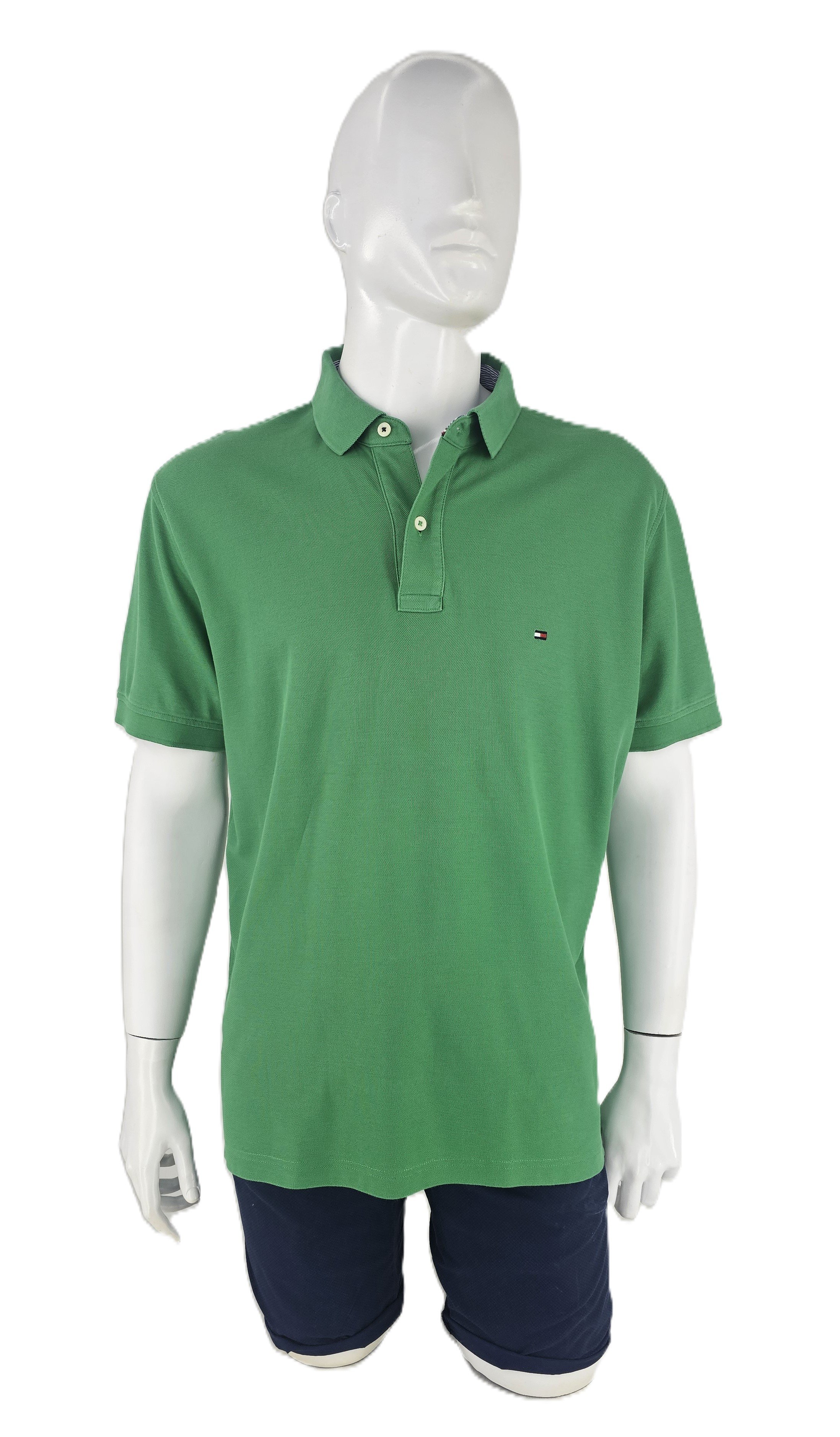 T-Shirt Meshkujsh Tommy Hilfiger Ngjyre Jeshile S.Hand