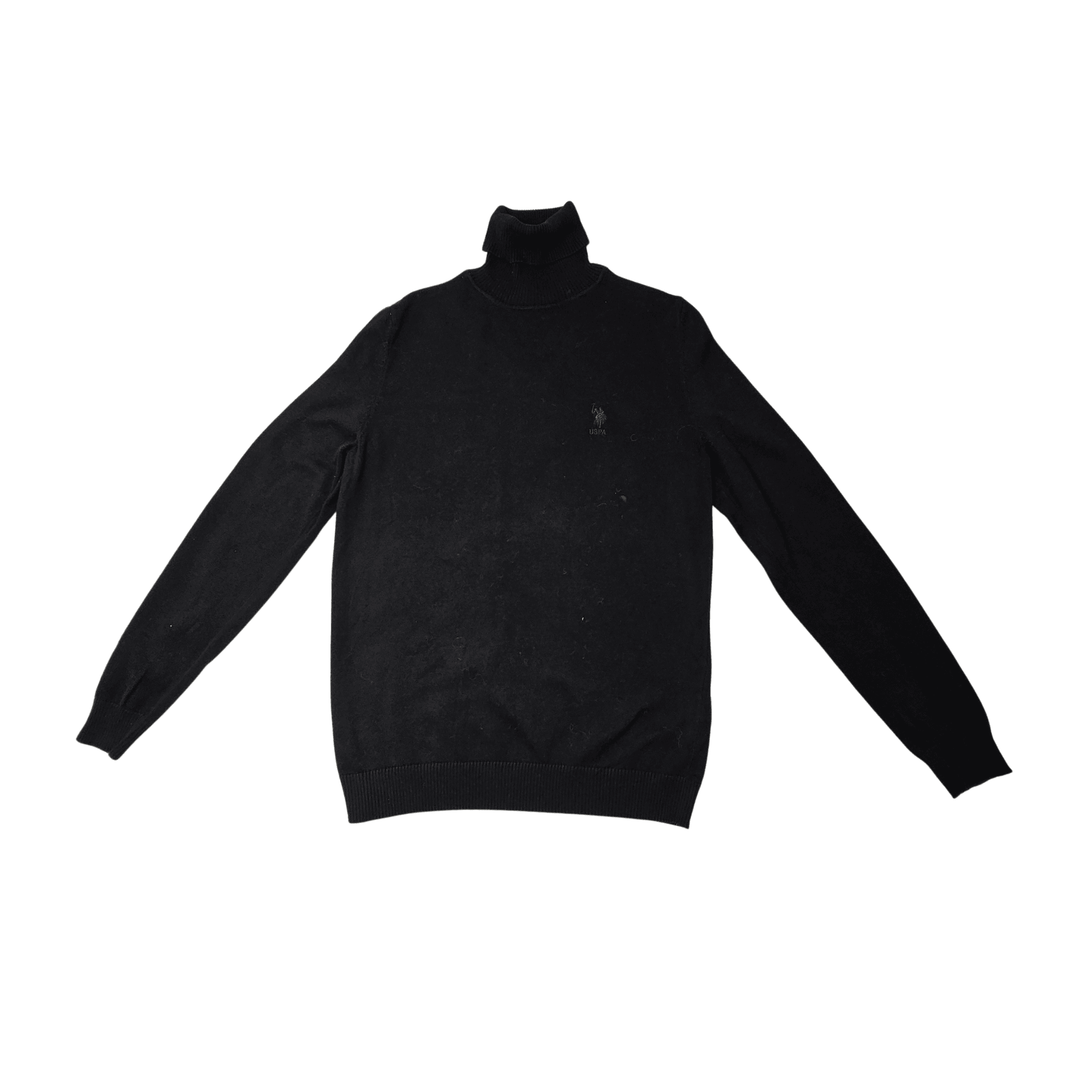 Pulover Meshkujsh Polo Ngjyre e Zeze S.Hand Men's Sweater