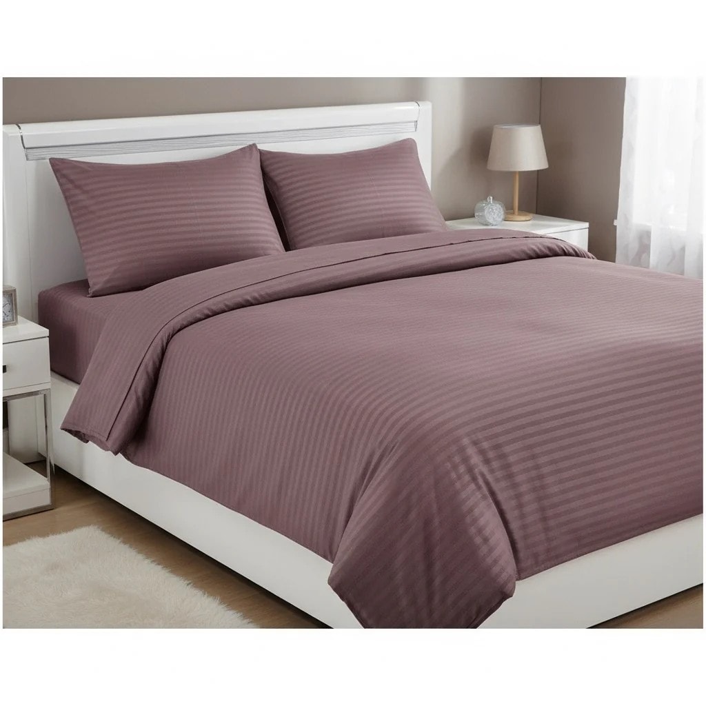 Set Zarf Jorgani Ngjyre Uthull  me Vija  Dopio 180x200cm Outlet Double Bed Cover Set