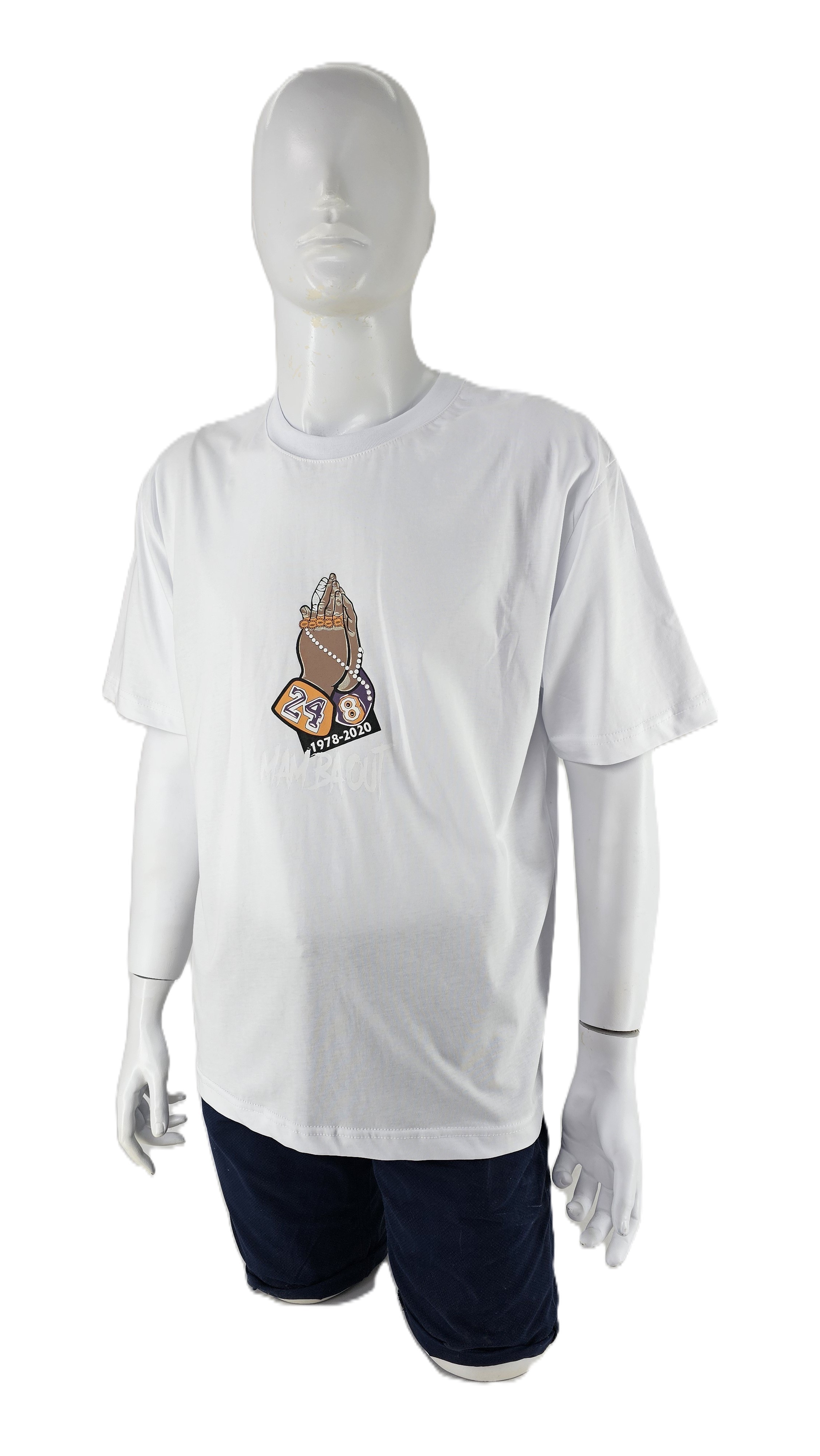 T-Shirt Meshkujsh Oversize Outlet/T-Shirt - Bardhë