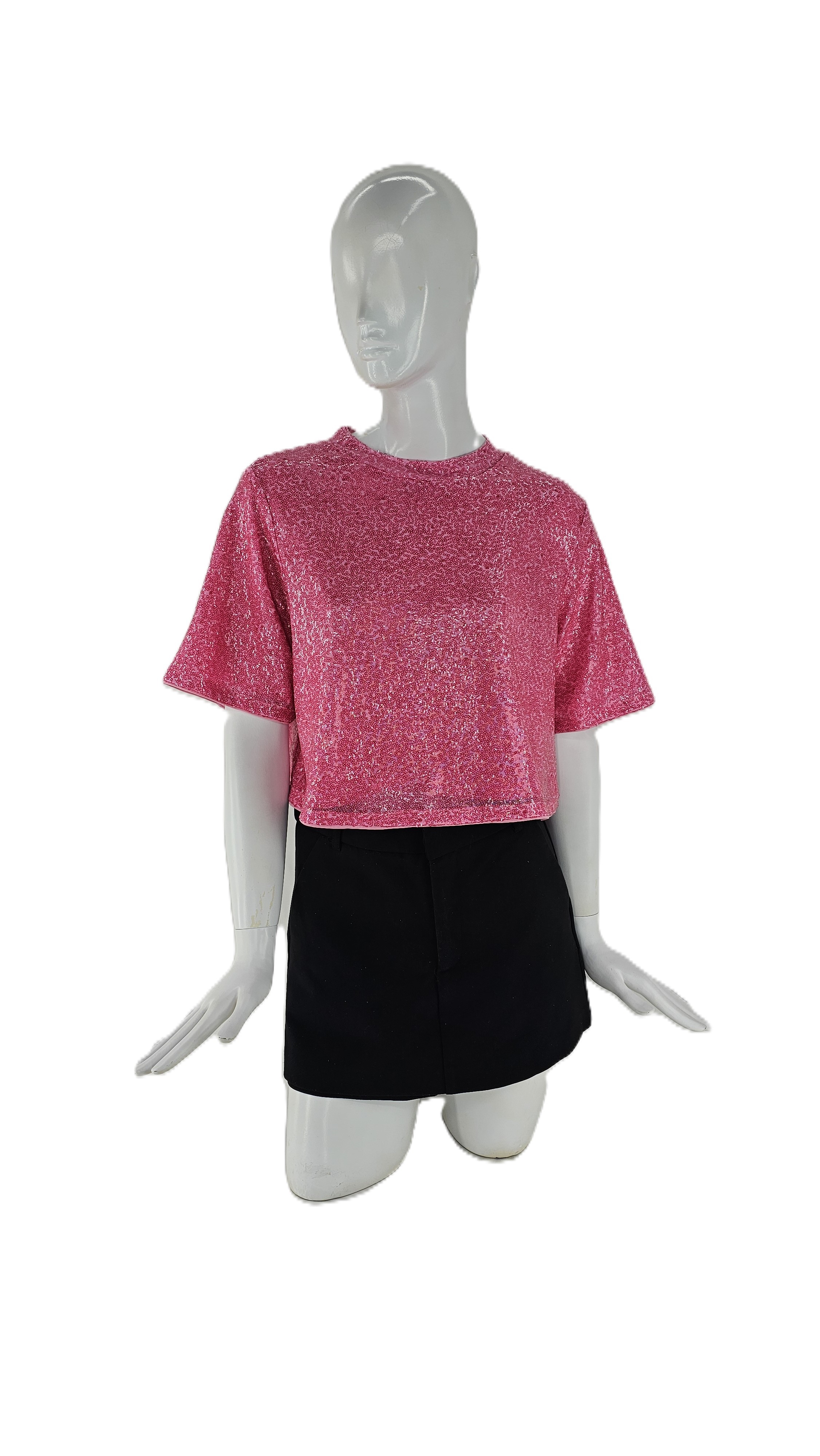 Bluze Roze me Temina H&M