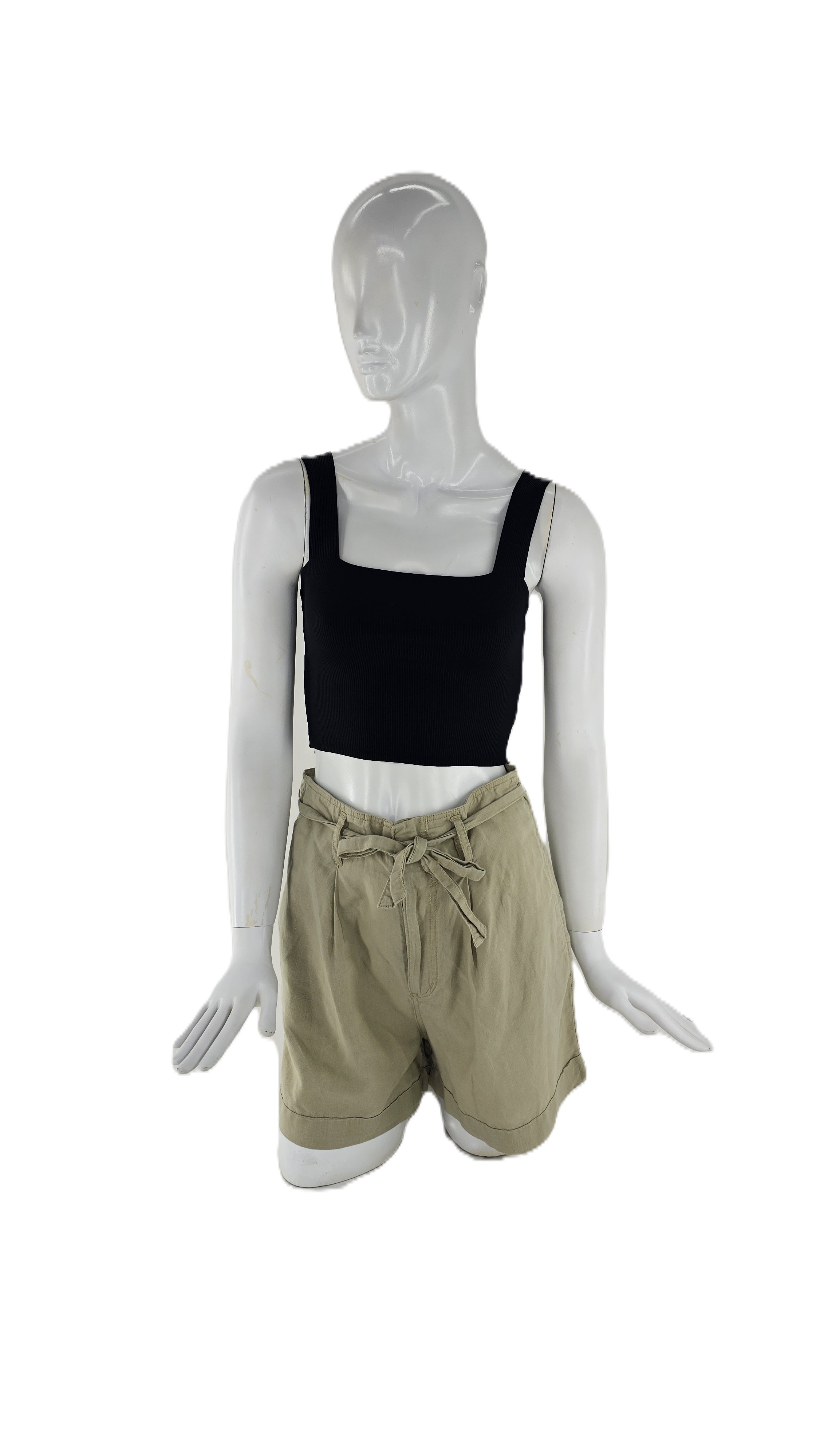 Kanatjere Crop Top e zeze S.Hand 