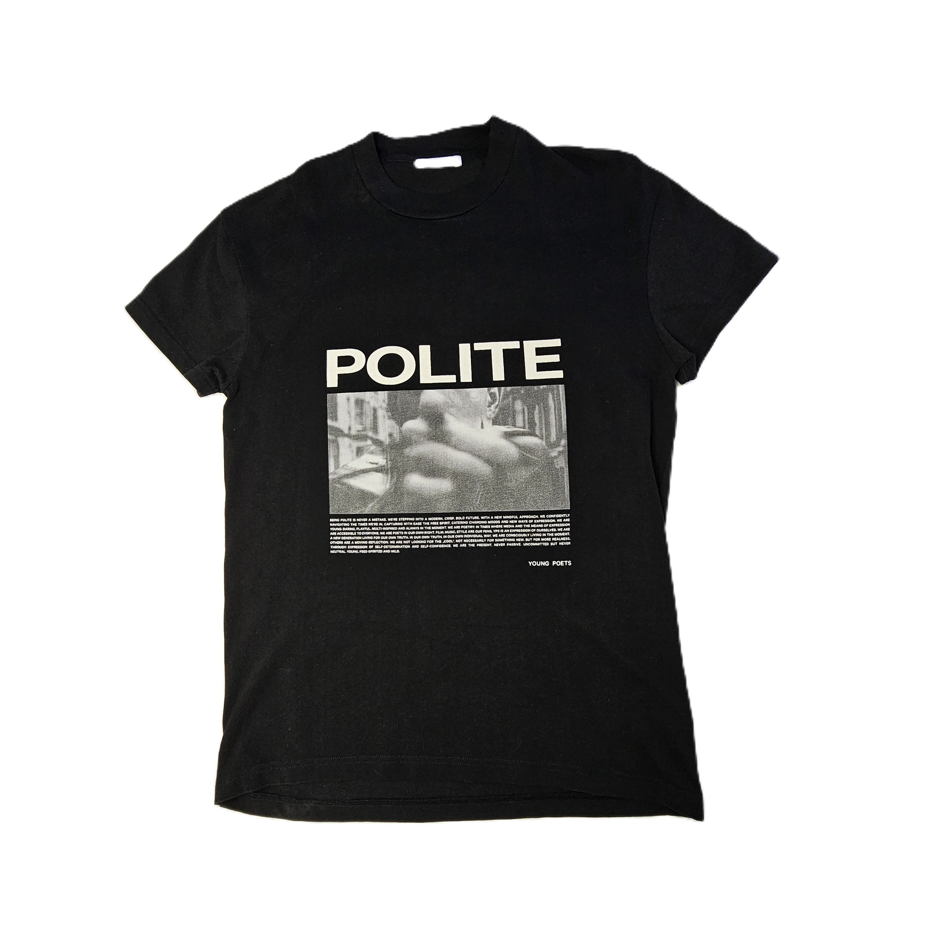 T-Shirt Meshkujsh Ngjyre e Zeze S.Hand/T-Shirt