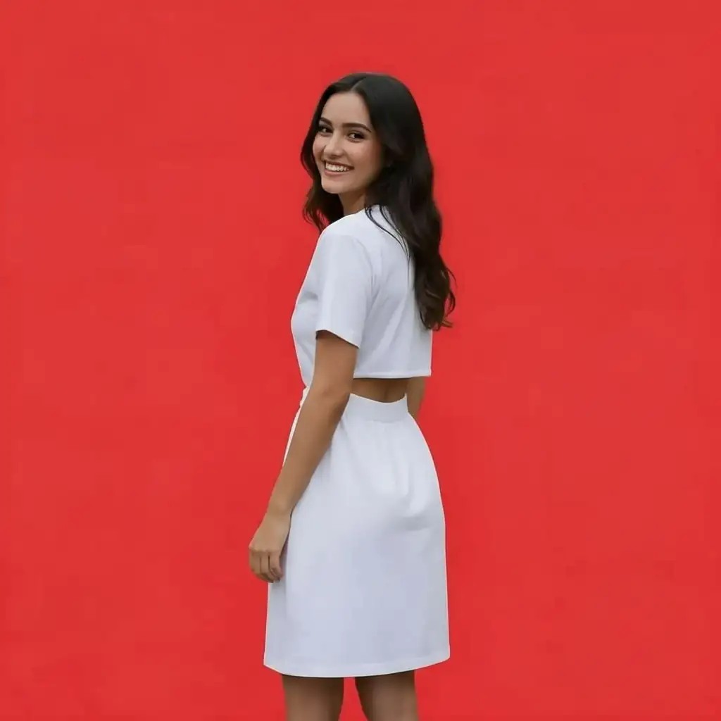 Fustan Femrash H&M Ngjyre i Bardhe S.Hand Womens Dress