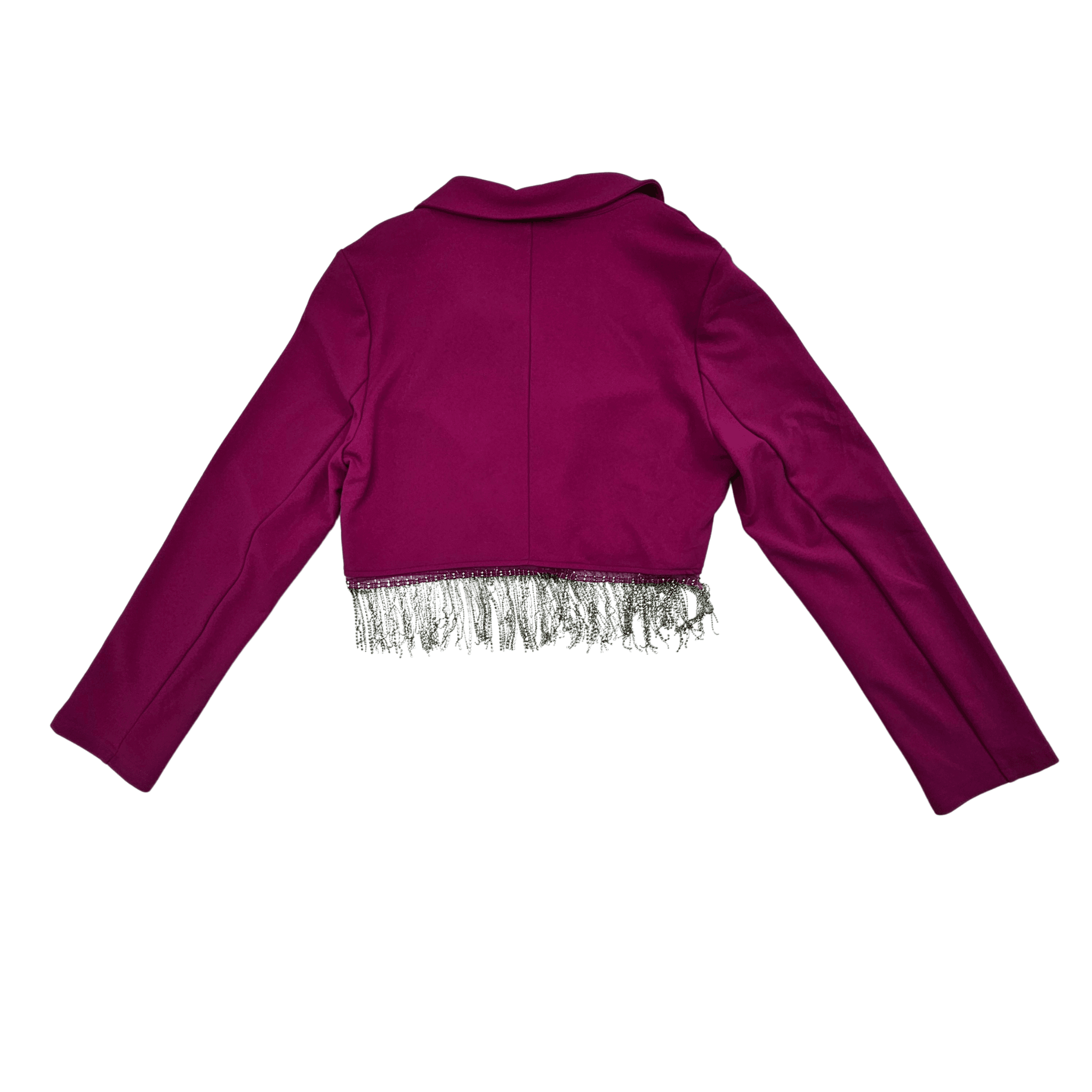 Xhakete Klasike Femrash Ngjyre Roze Fuchsia Outlet/Classic Jacket
