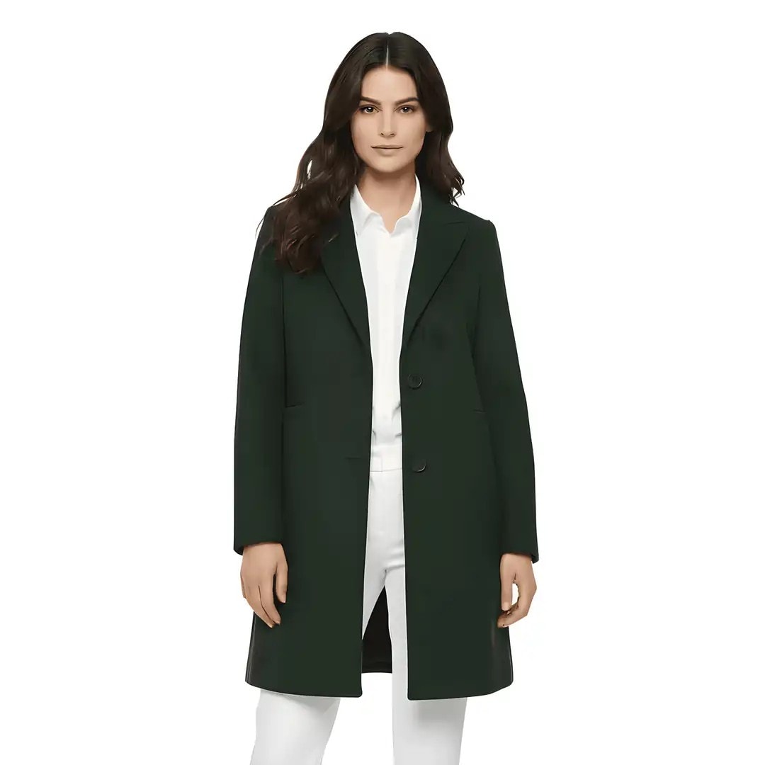 Pallto Femrash Primark Ngjyre Jeshile e Erret Outlet Womens Coat