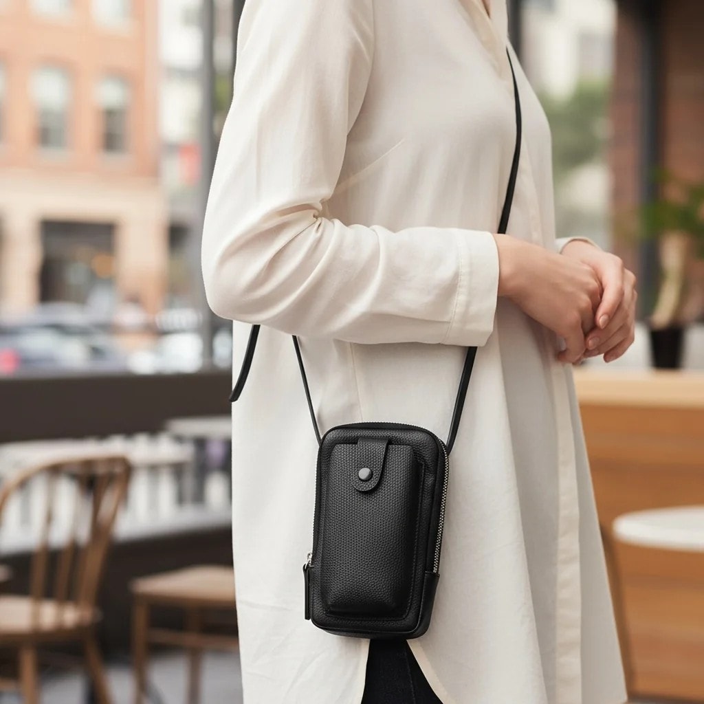 Portofol-Cante Femrash Lekure Ngjyre i Zi S.Hand