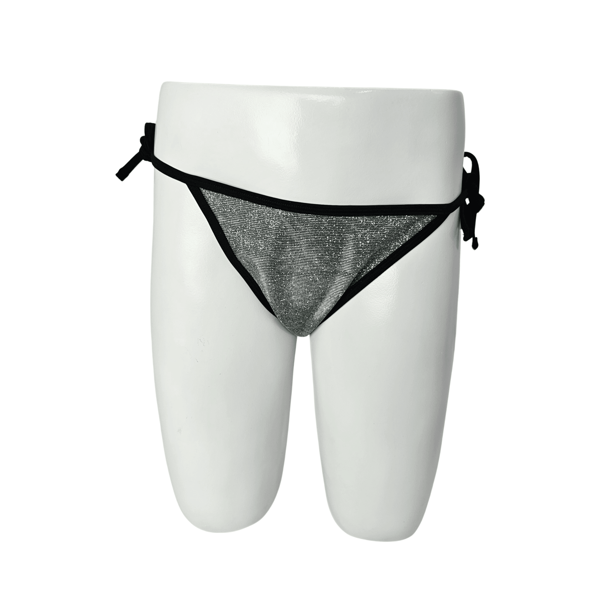 Rroba Banjo Mbathje New Look Ngjyre te Zeza me Xixa Gri Outlet/Beach Swimwear