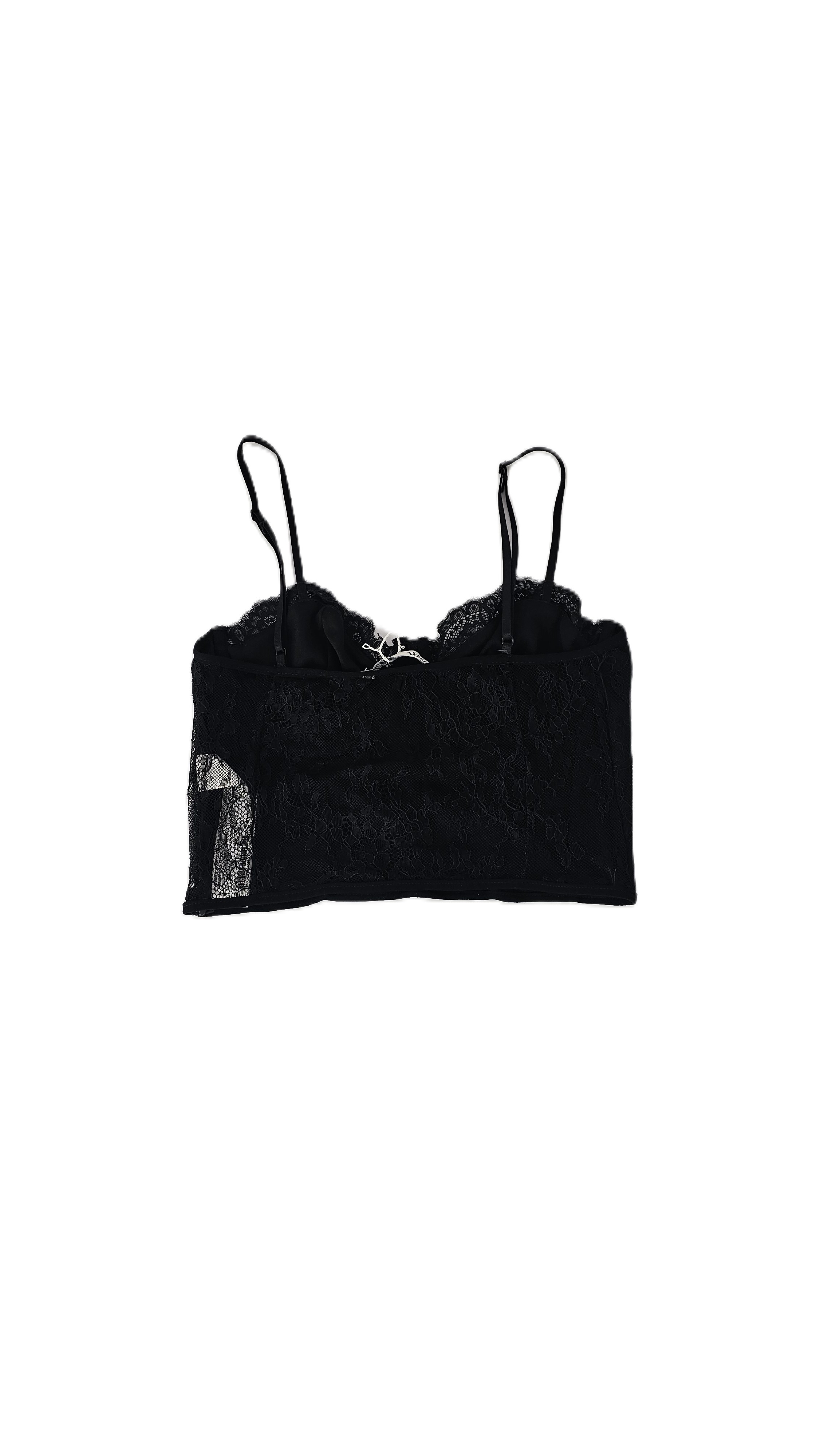 Kanatjere Zara Crop Top me Dantelle