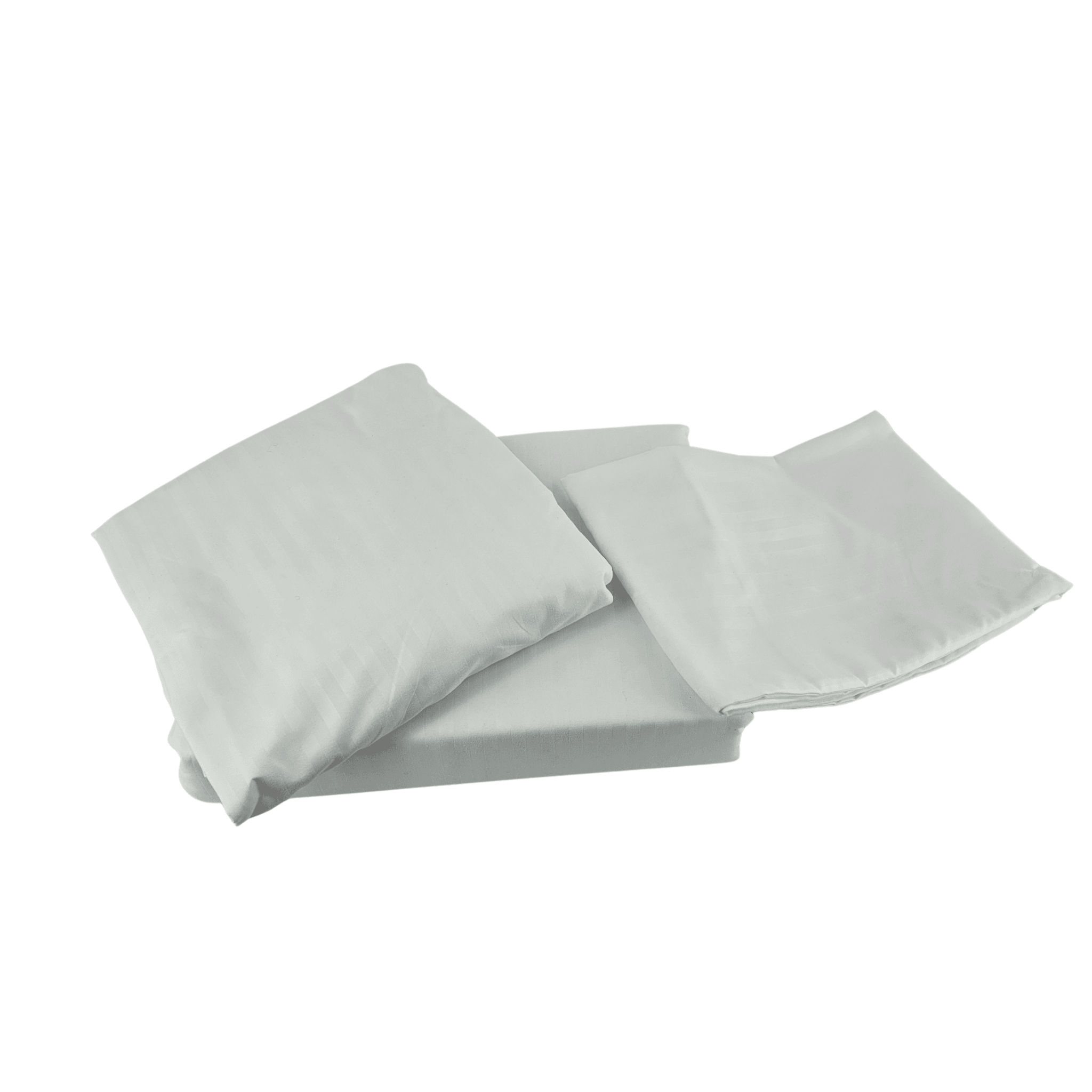 Set Zarf Jorgani Tek Ngjyre i Bardhe Dizajn me Vija 160x220cm Outlet