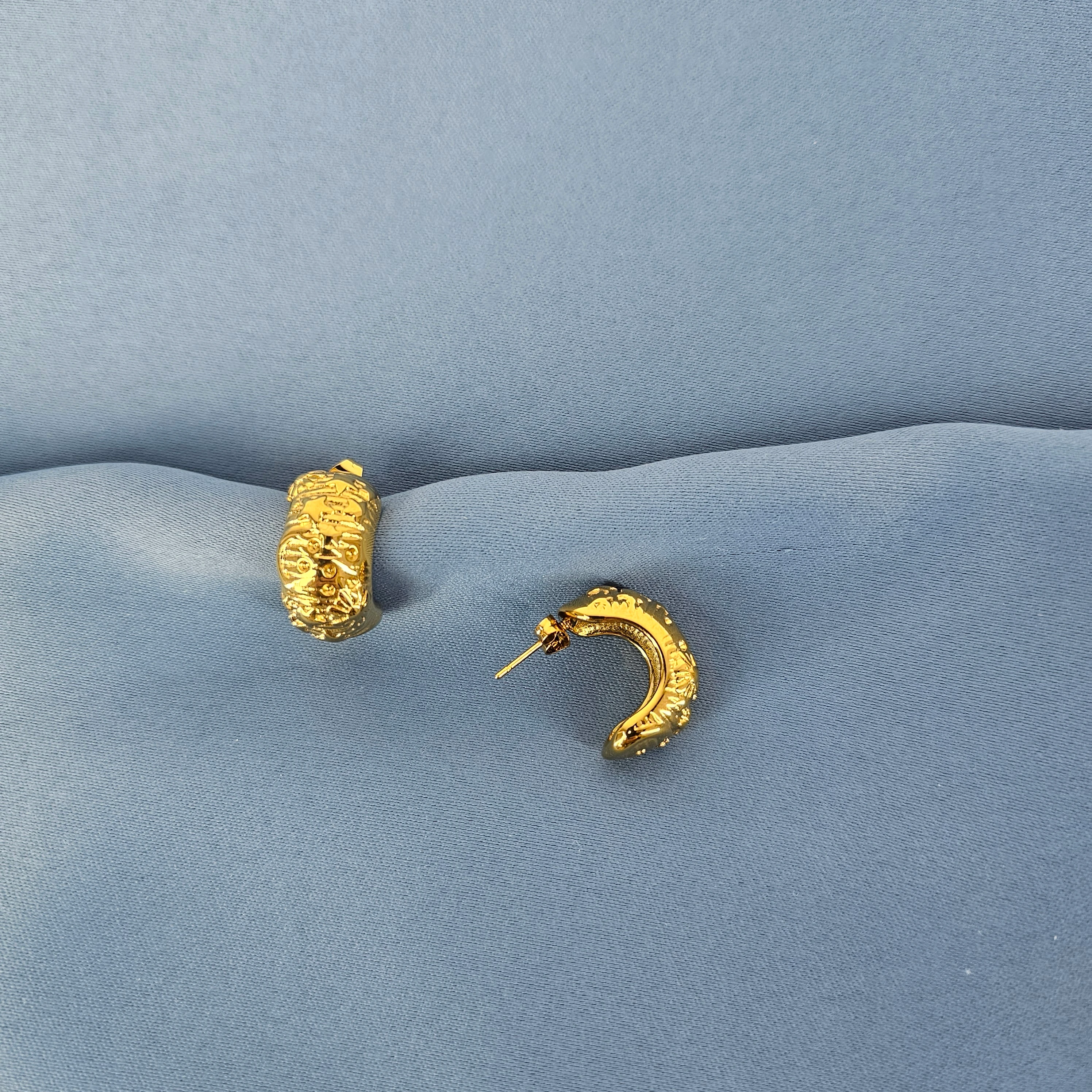 Vathe Femrash Çeliku M31 Stainless Steel Ngjyre Gold Women Earrings