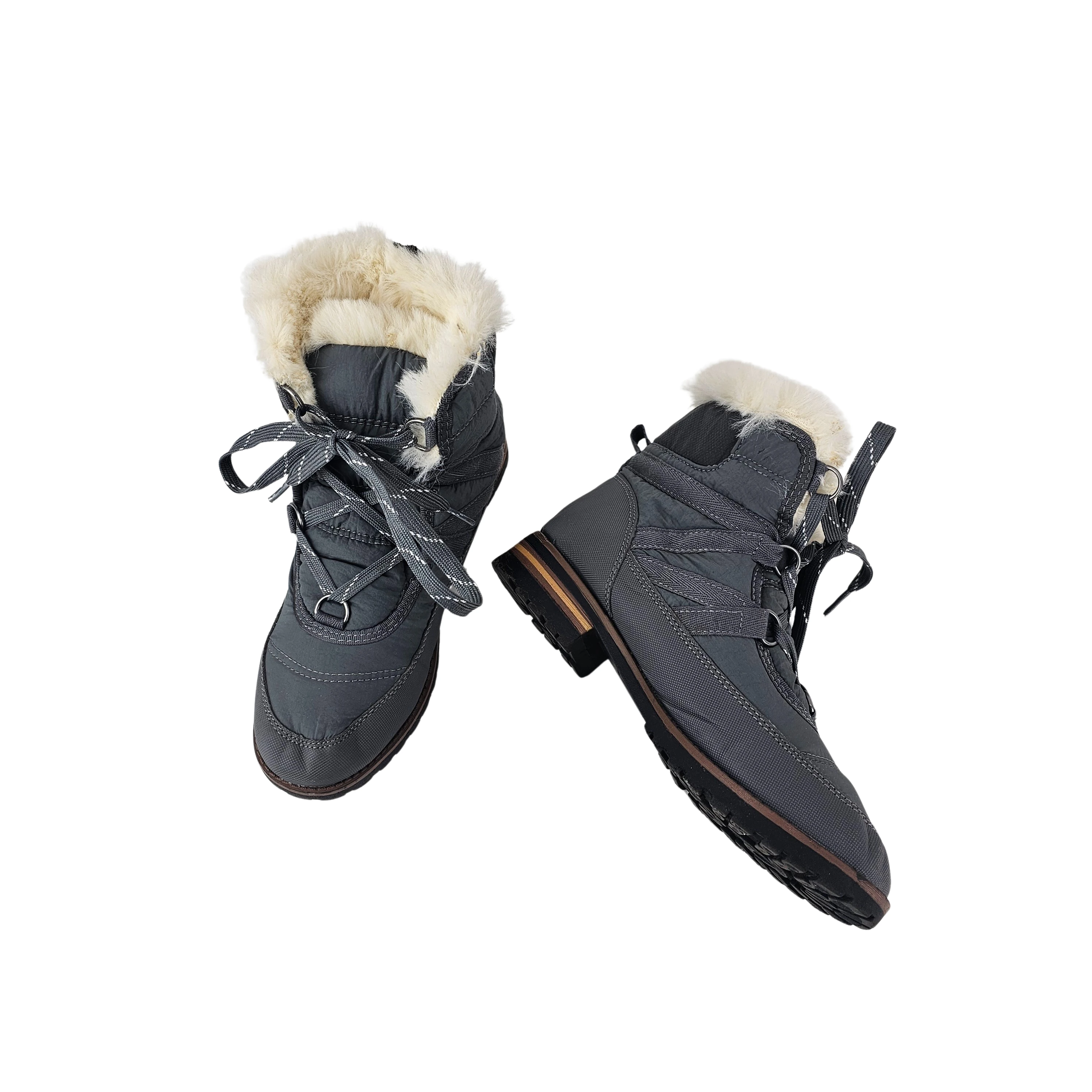 Kepuce me Qafa me Push Brenda Femijesh Ngjyre Gri S.Hand Children's Shoes