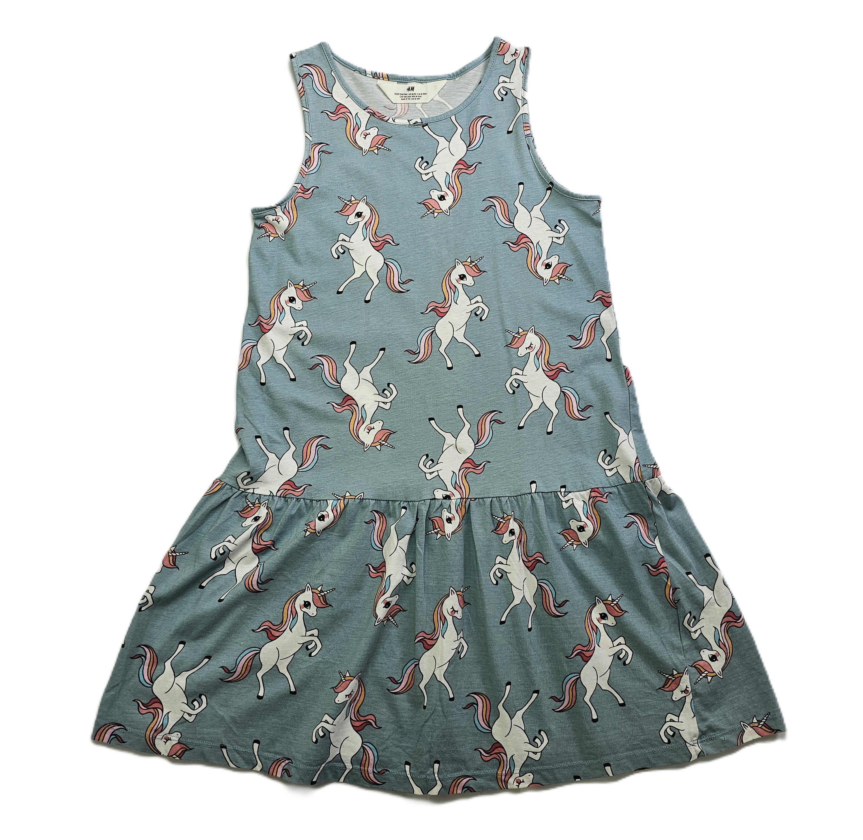 Fustan Femijesh H&M Ngjyre Mente me Unicorn S.Hand