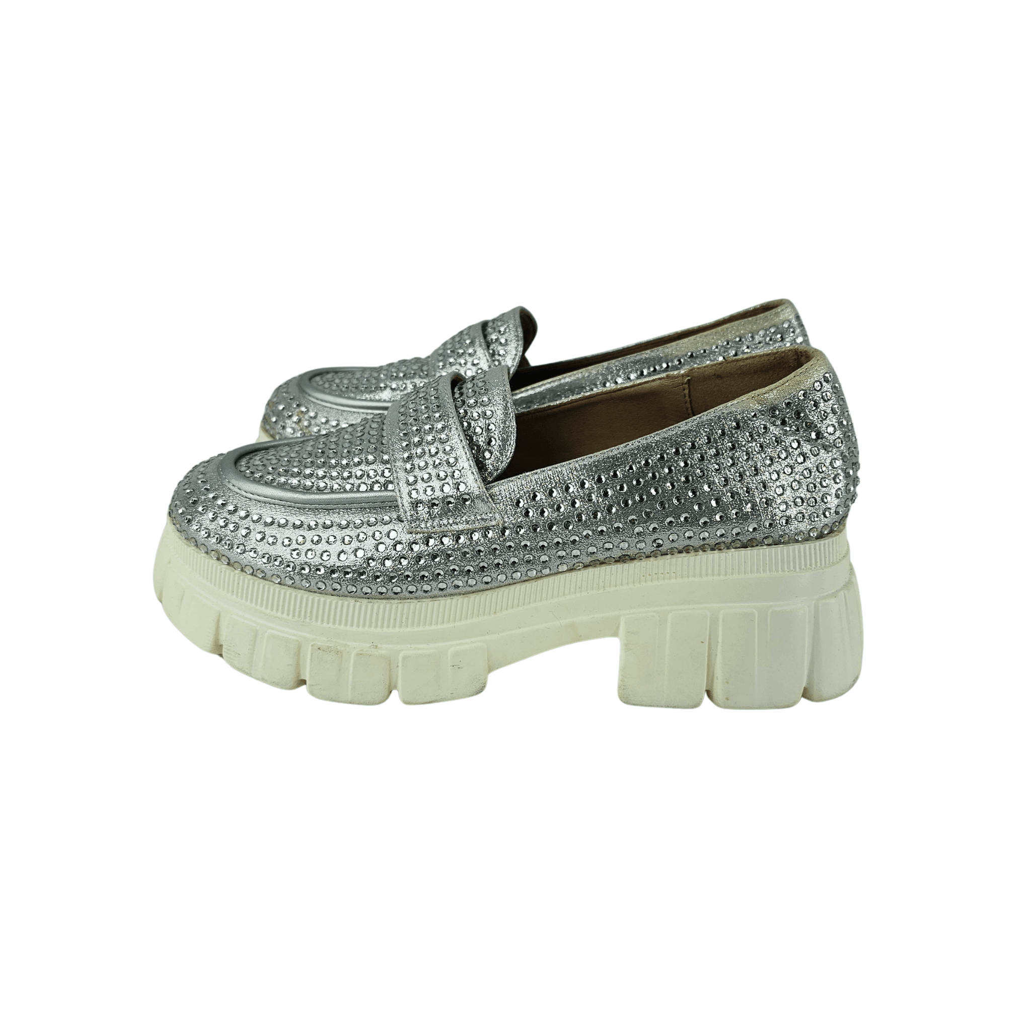 Kepuce Femrash Fashionova Ngjyre Silver me Gure S.Hand/Shoes