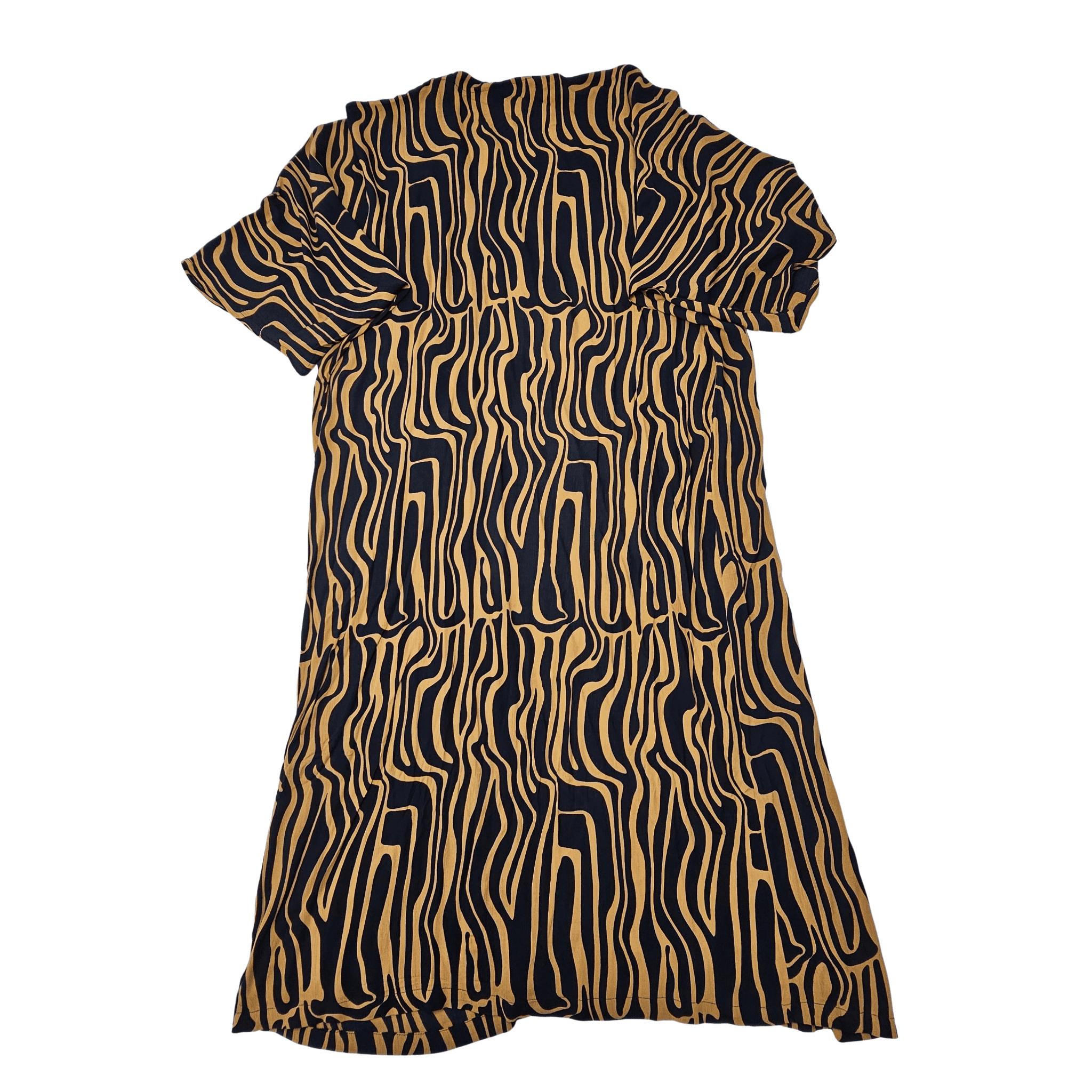 Fustan Femrash Bel Kazan Ngjyre Leopard Outlet Dress