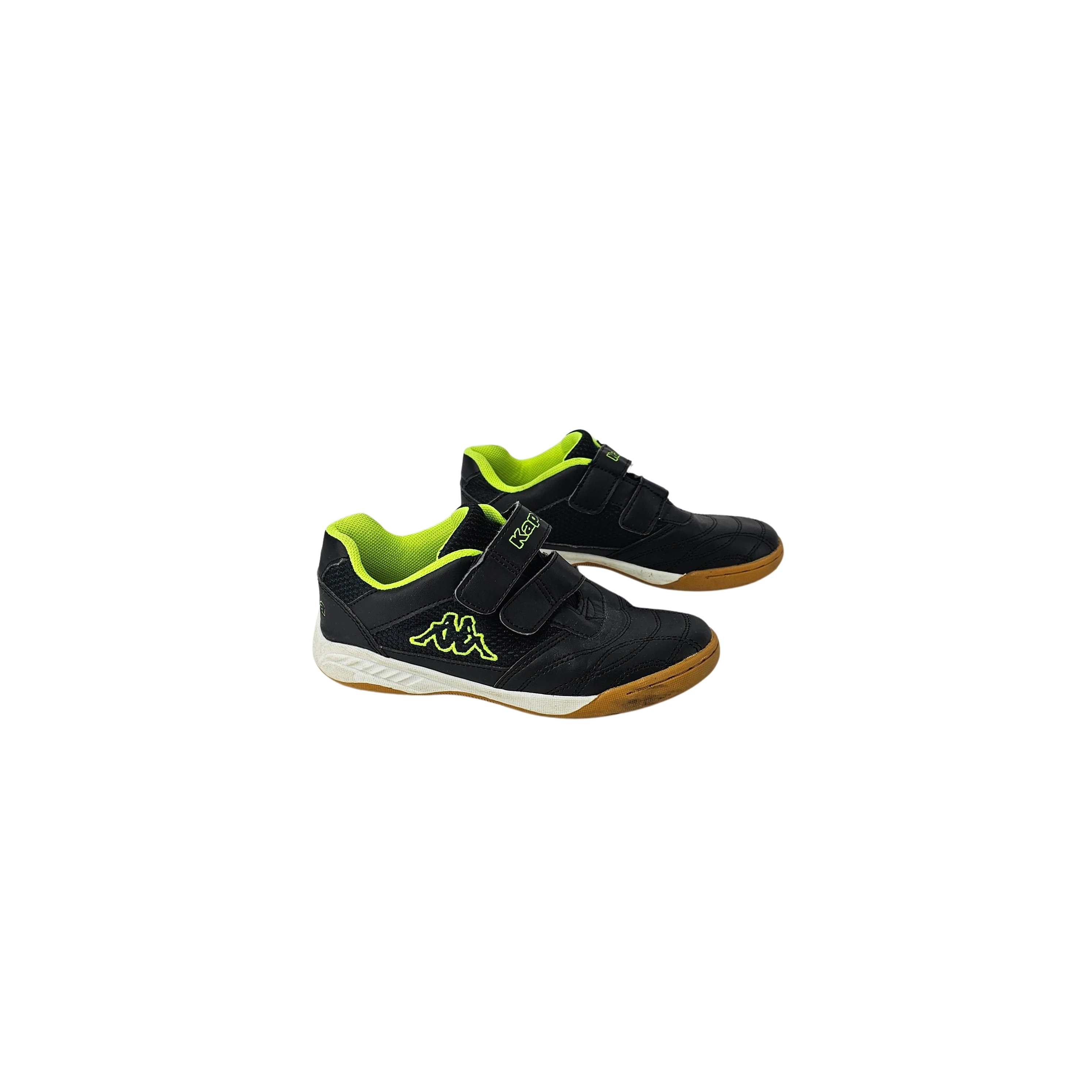 Atlete Femijesh Kappa Ngjyre te Zeza me Dizajn te Bardhe dhe Jeshile Bizele S.Hand Children's Shoes