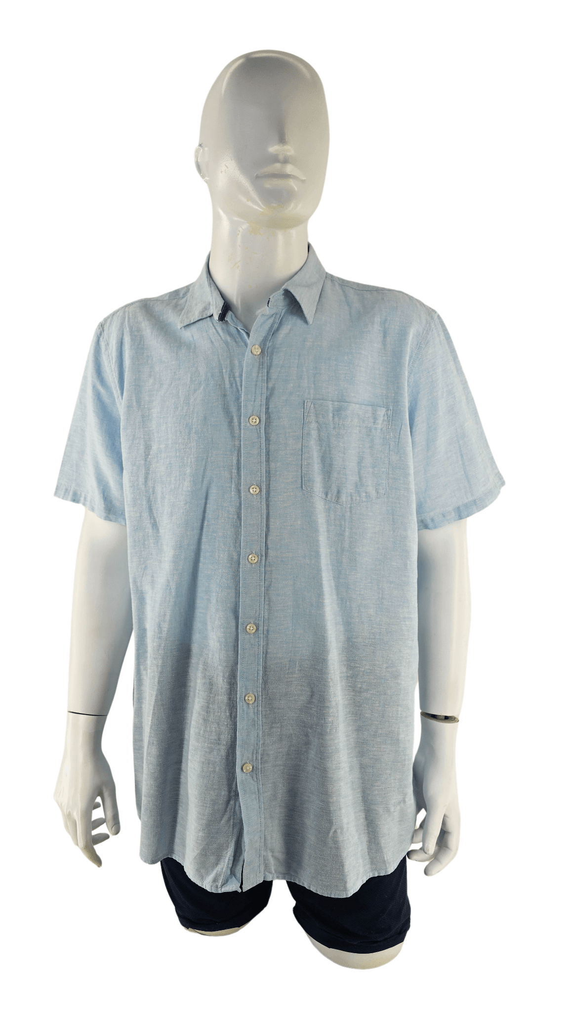 Kemishe Meshkujsh Livergy Ngjyre Blu e Hapur S.Hand/Shirt