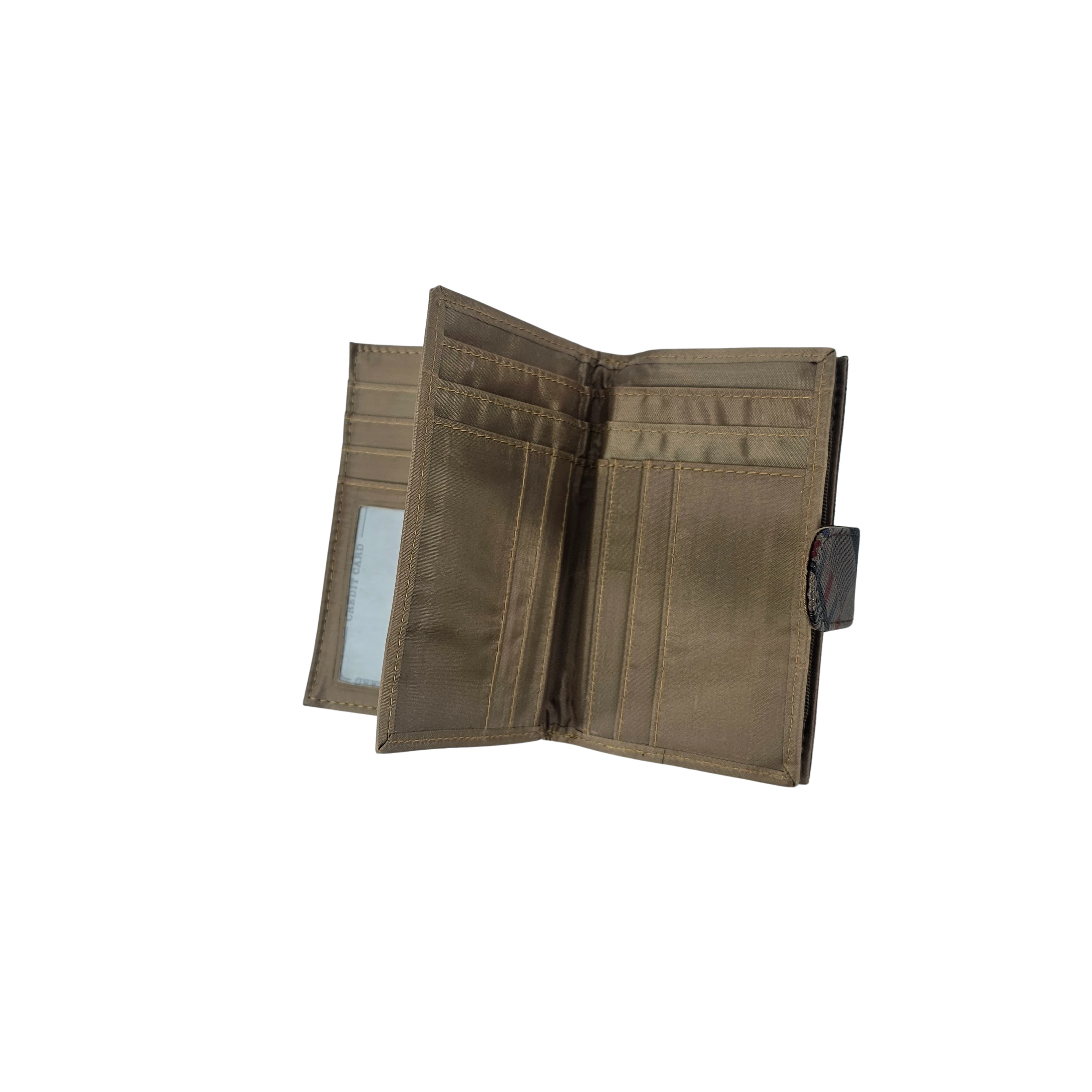 Portofol Femrash Ngjyre Kaf me Dizajn Abstrakt S.Hand Women's Wallet