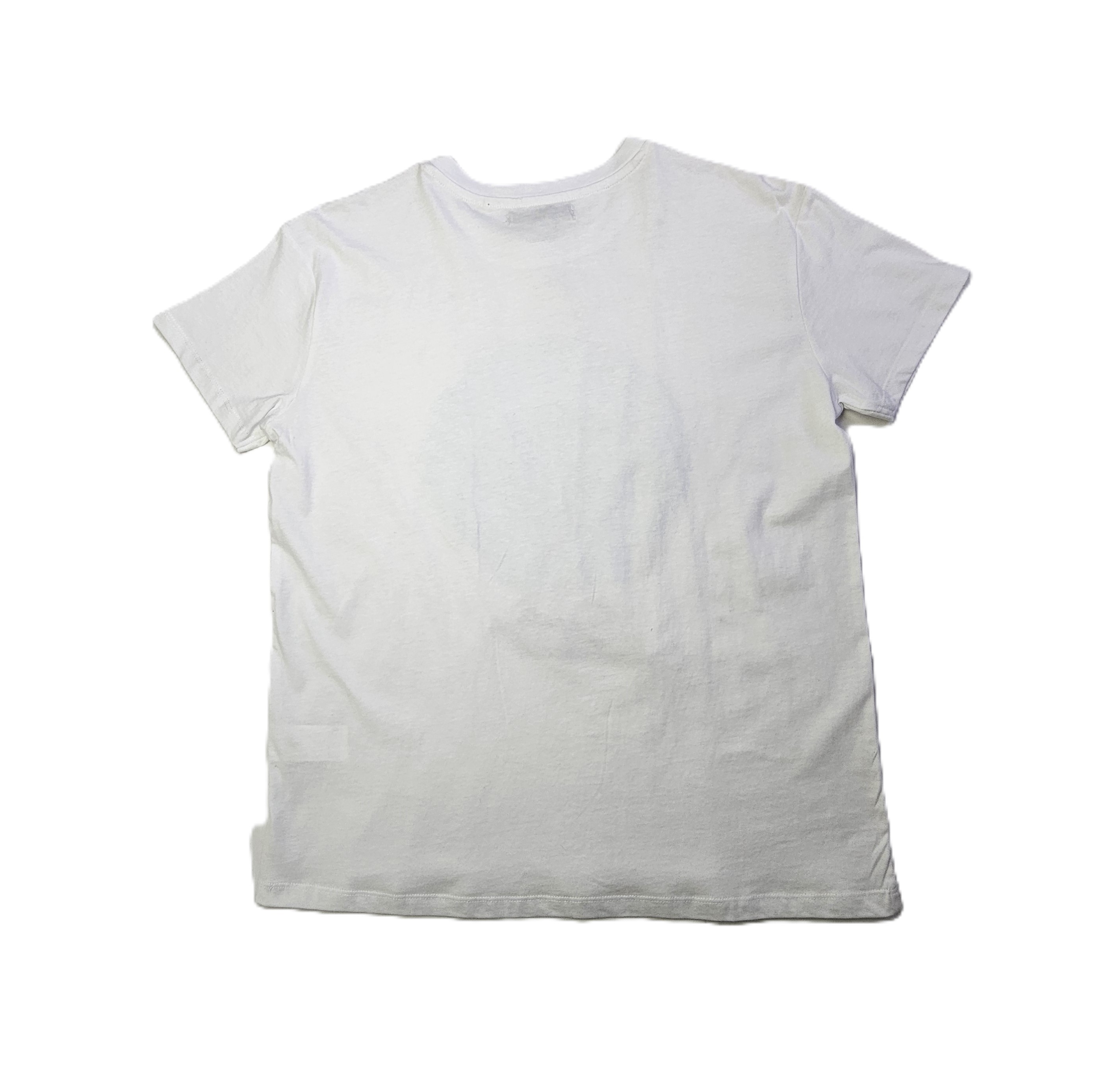 Bluze Femrash Sinsay Ngjyre e Bardhe me Dizajn Blu me Perla te Bardha Outlet/Shirt