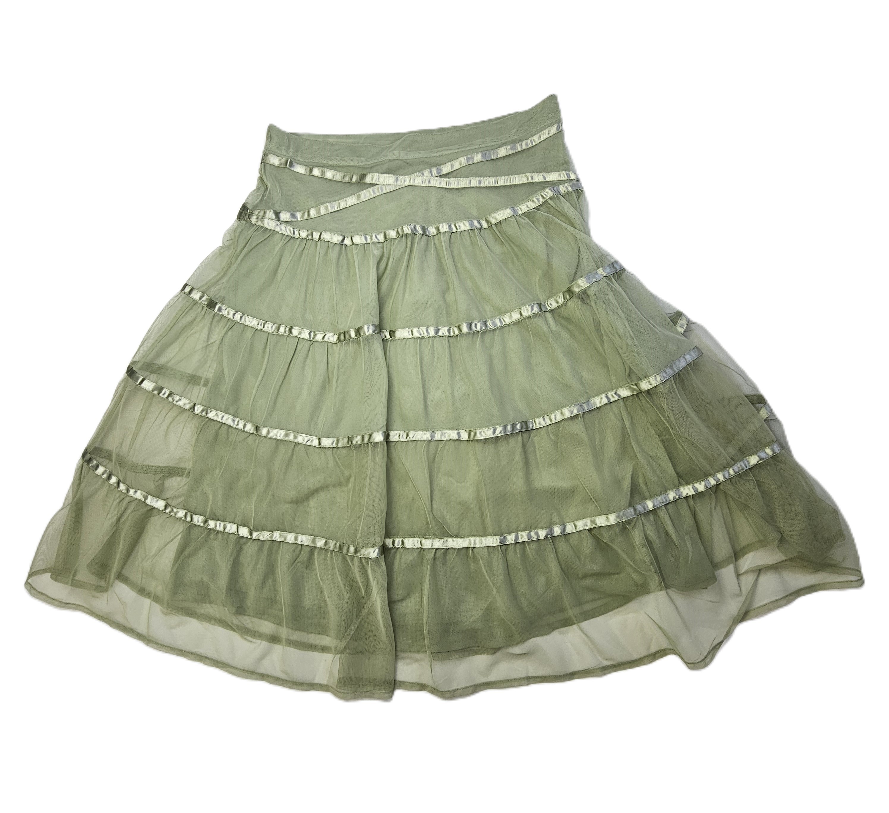 Fund H&M Ngjyre Mente me Tyl Outlet/Skirt