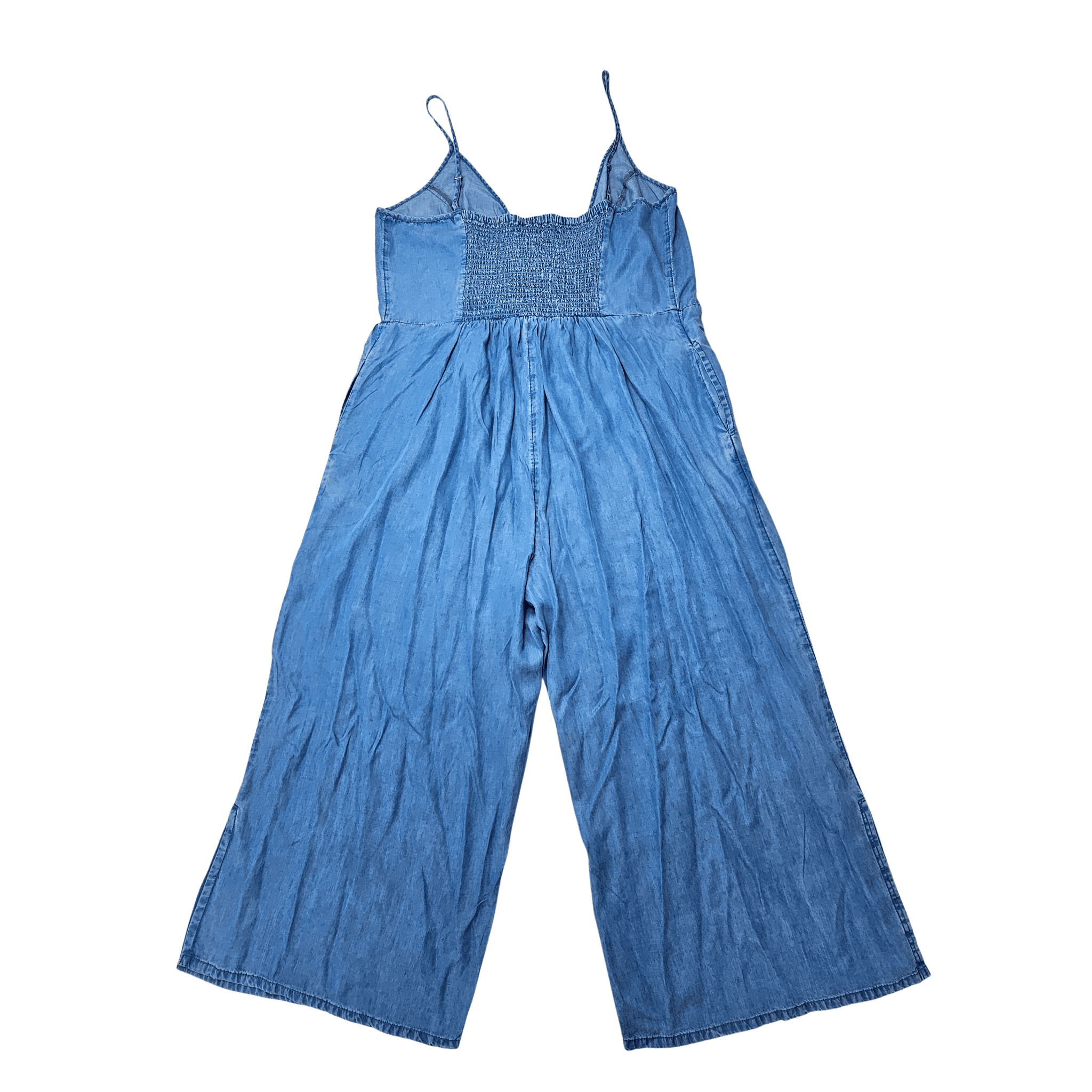Paliceta Femrash Ngjyre Blu Outlet Jumpsuit
