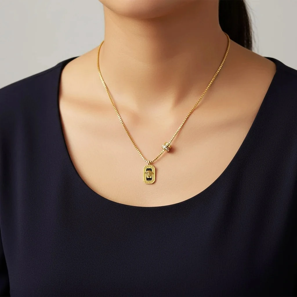 Varese Femrash Çeliku Stainless Steel Gold Women Necklace