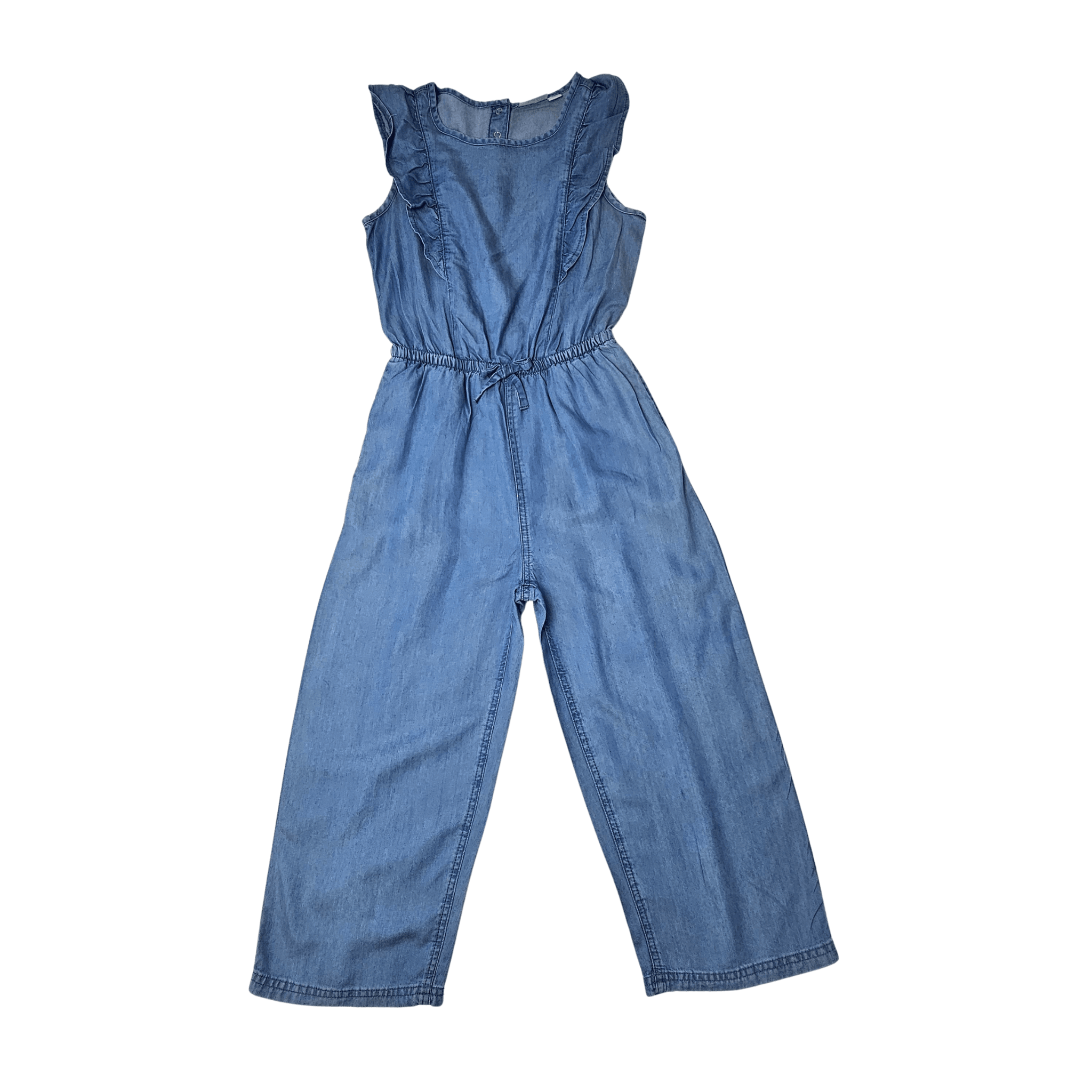 Paliceta Femijesh Ngjyre Blu S.Hand Jumpsuit