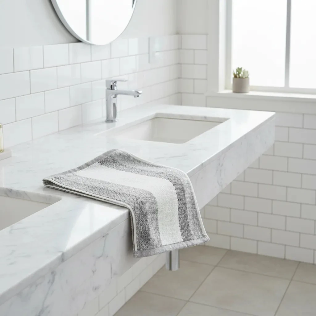 Peshqir Pecete 30x30 Set 5 Cope Outlet Towel - Gri e Hapur