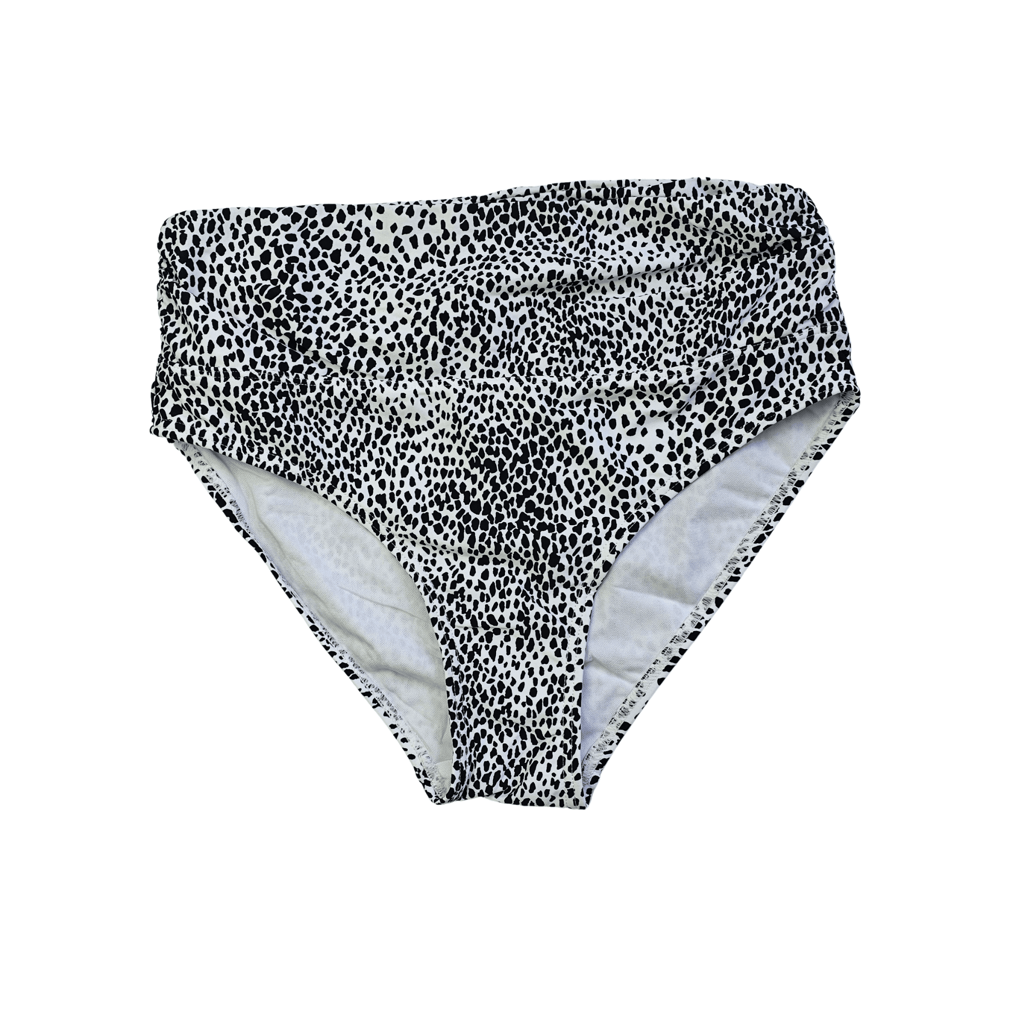 Rroba Banjo Mbathje New Look Ngjyre Bardhe e Zi Outlet/Beach Swimwear