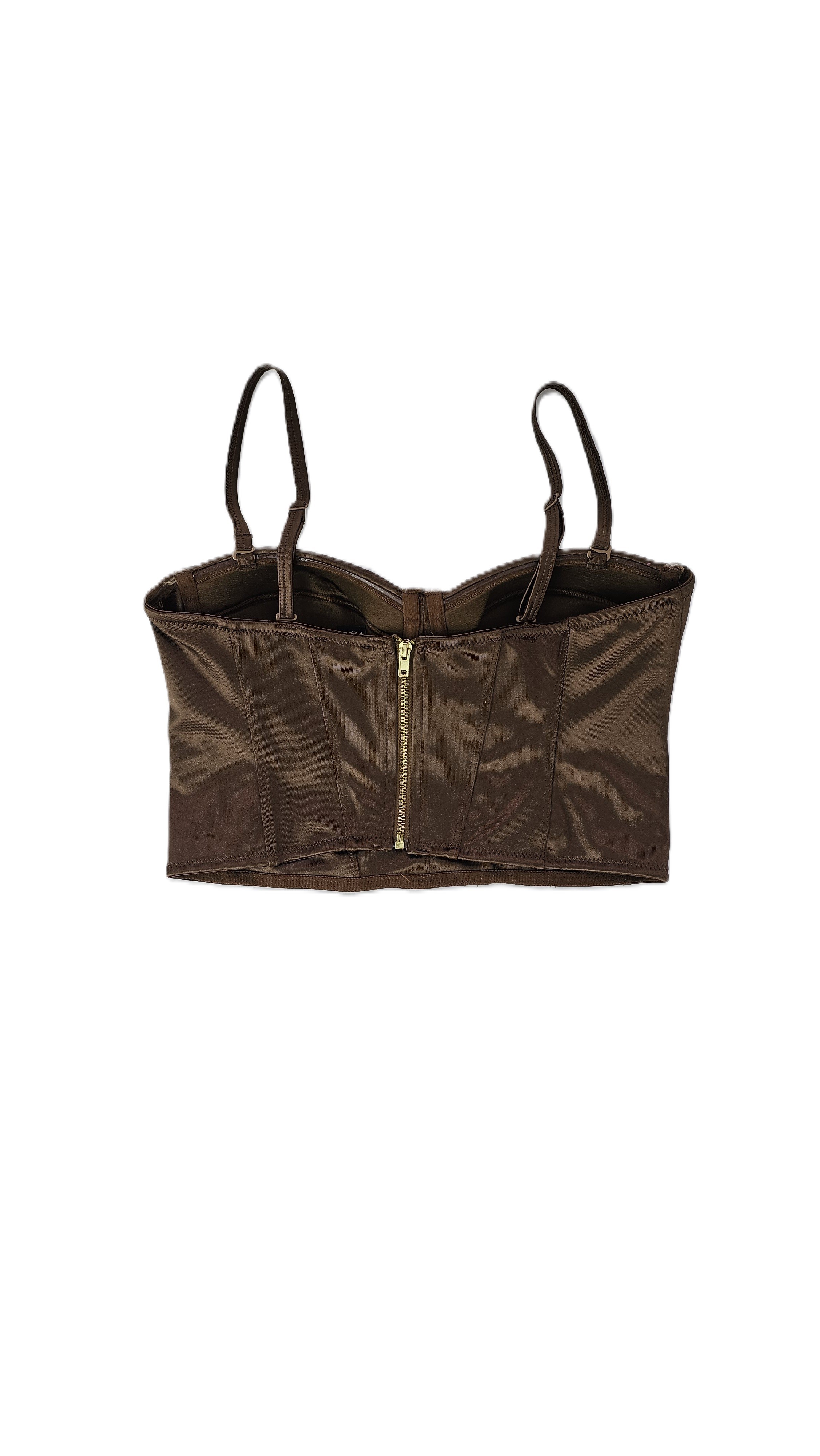 Kanatjere Crop Top kafe S.Hand