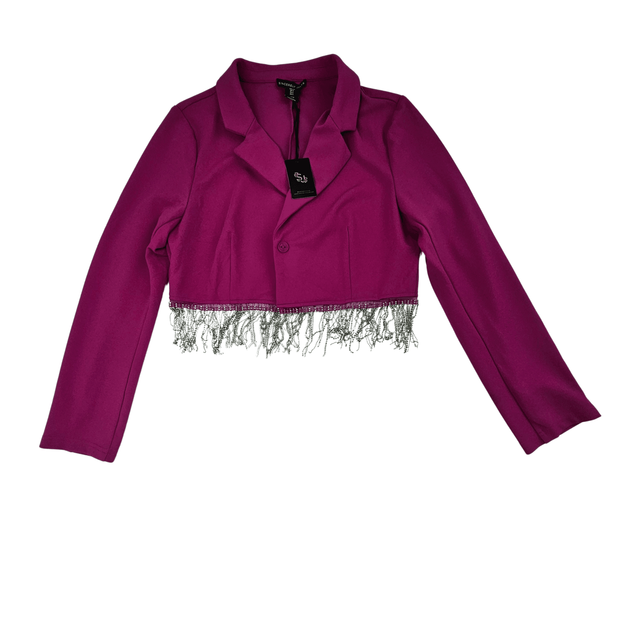 Xhakete Klasike Femrash Ngjyre Roze Fuchsia Outlet/Classic Jacket