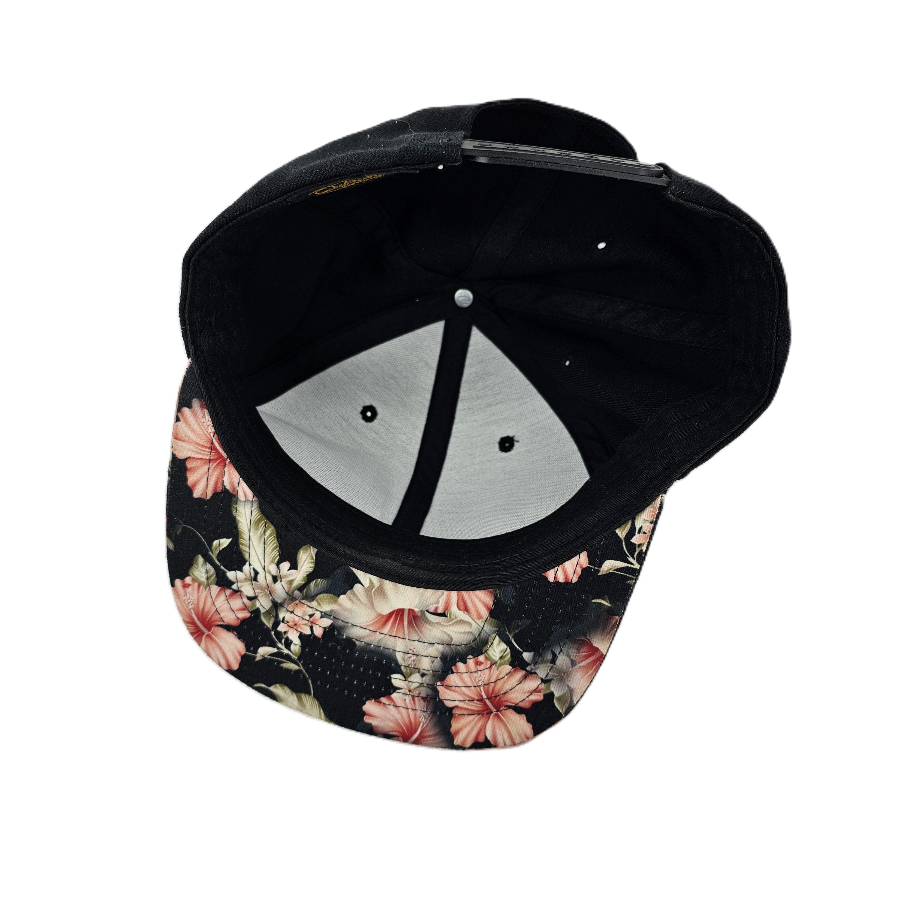 Kapele Femrash Ngjyre e Zeze me Dizajn me Lule S.Hand/Hat