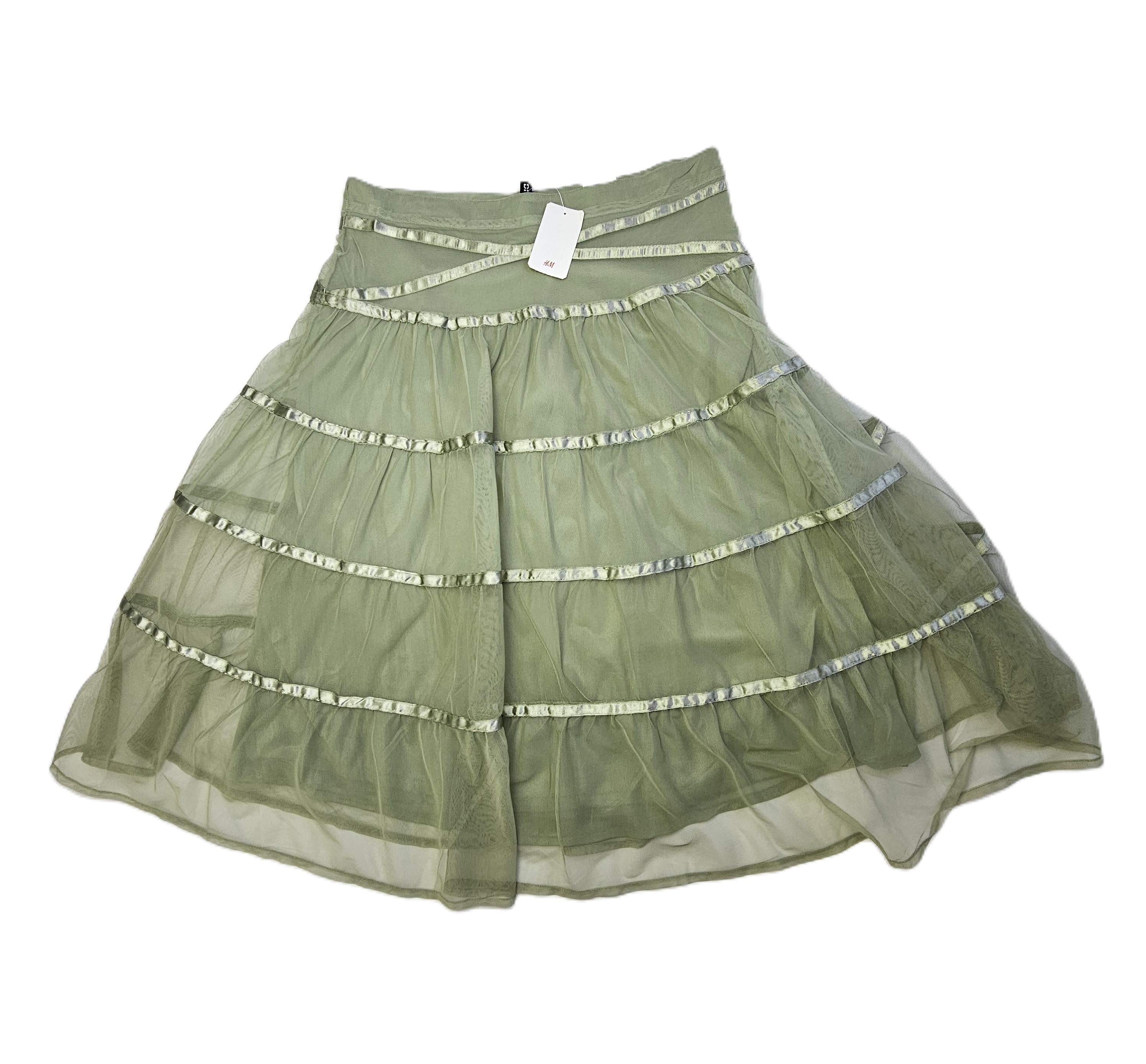 Fund H&M Ngjyre Mente me Tyl Outlet/Skirt