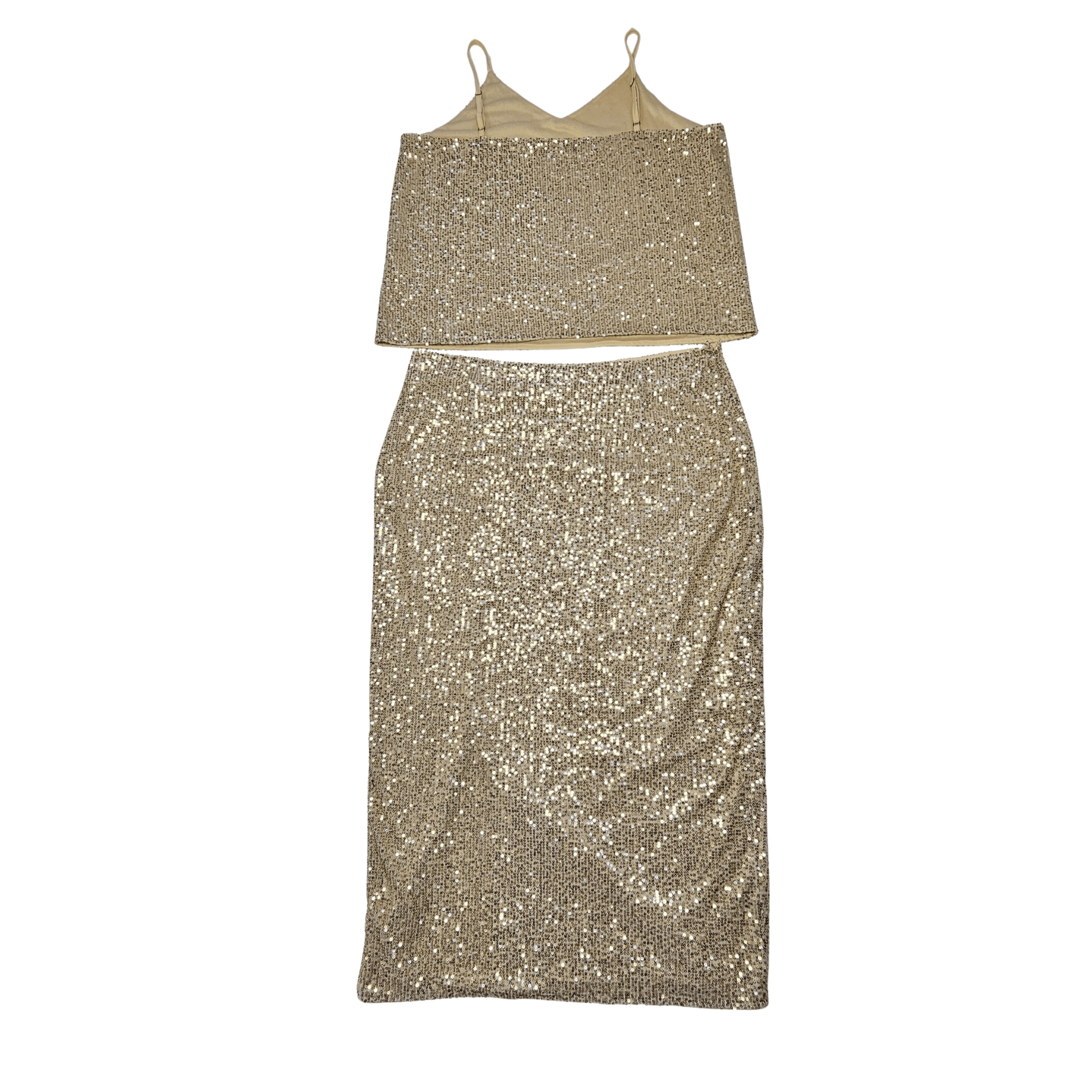 Kostum Femrash Ngjyre Gold me Temina S.Hand Set
