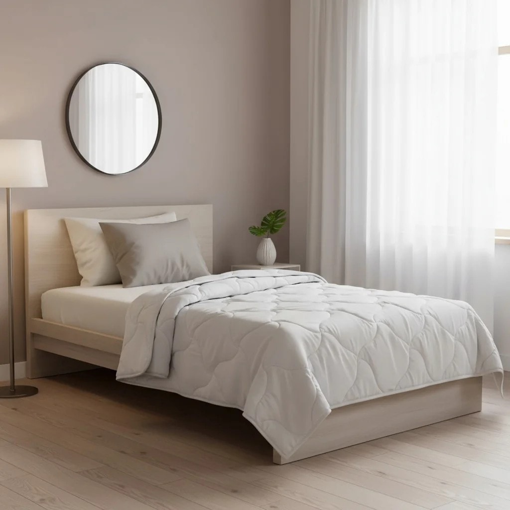 Jorgan i Bardhe Tek 160x220cm Outlet Single Duvet