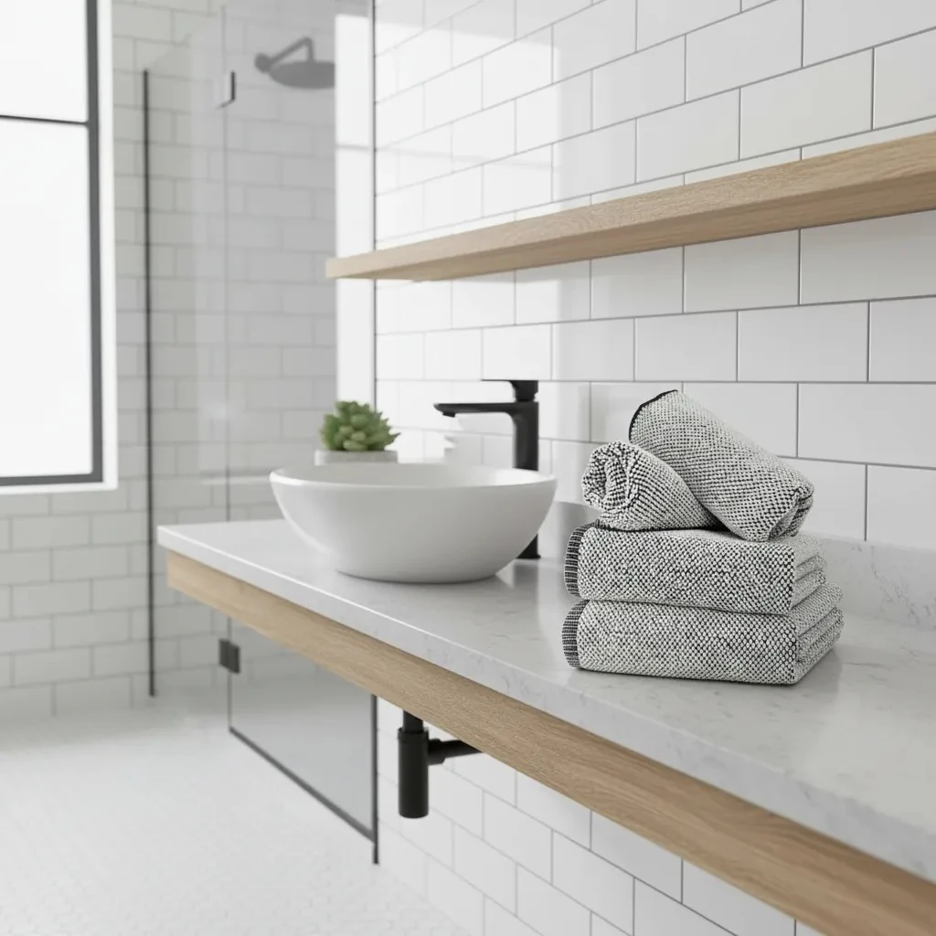 Peshqir Pecete Set 3 cope 40x60 cm 210 gr Towel Napkin 3 Pieces Set