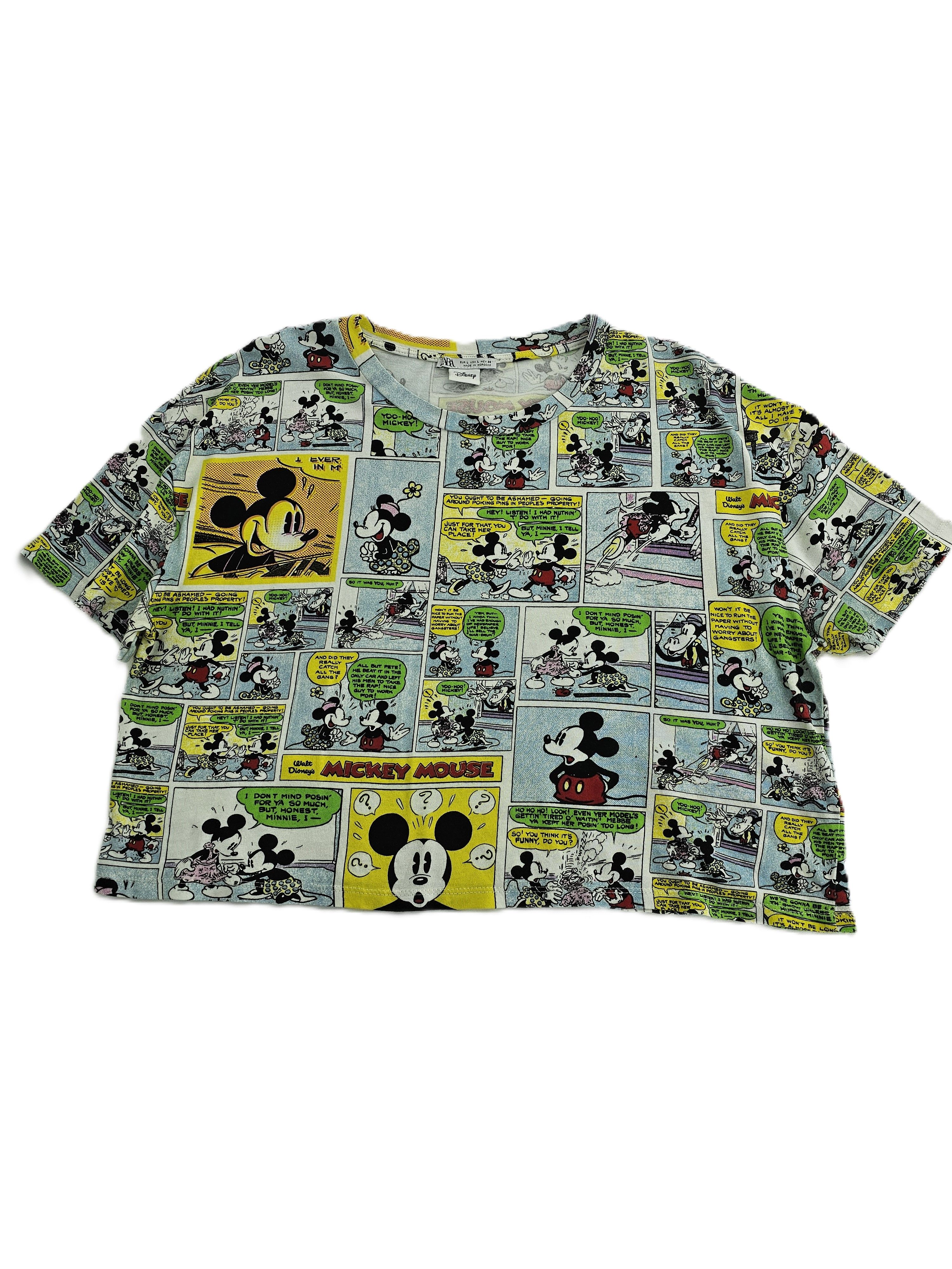 T-Shirt Zara me Mickey Mouse S.Hand