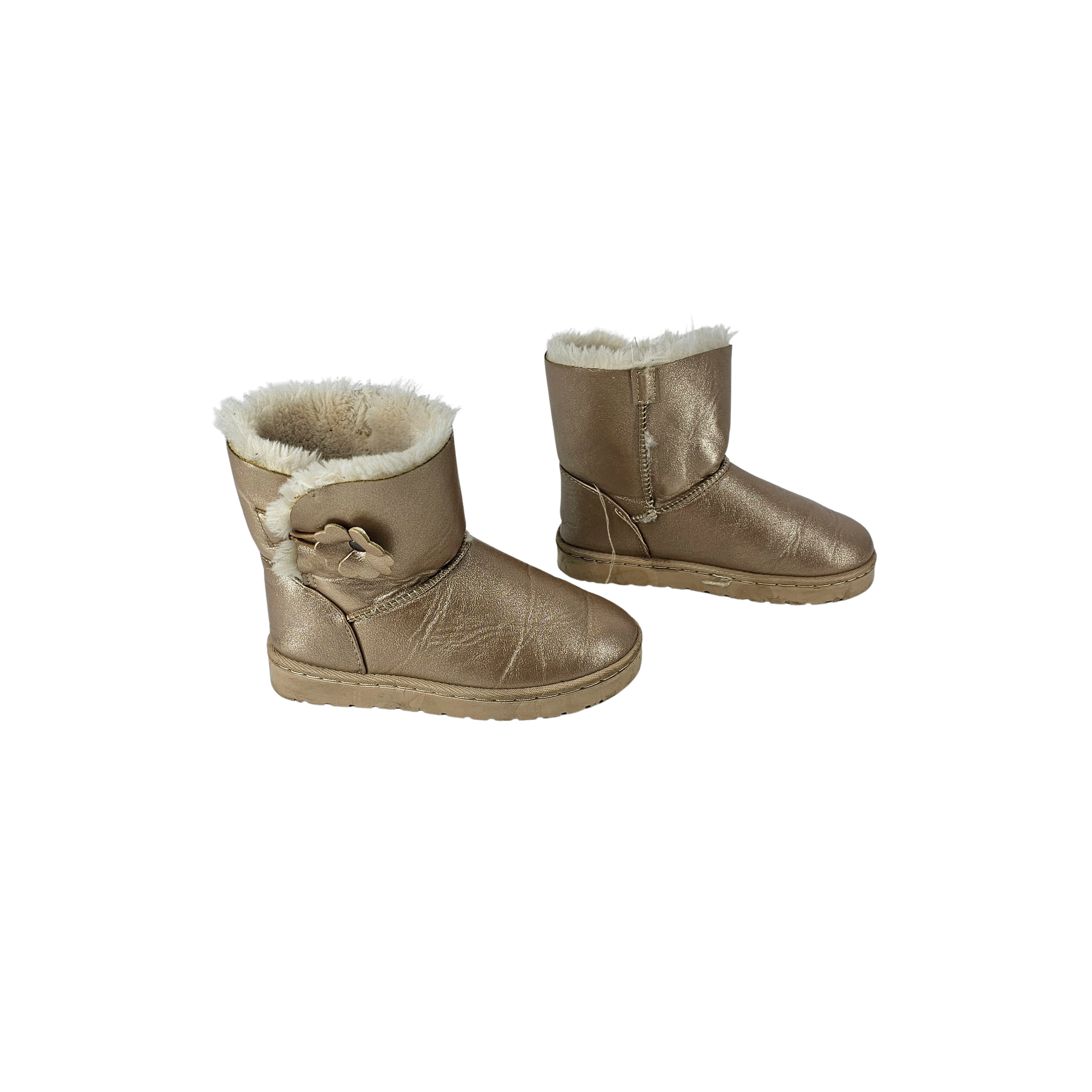 Cizme Femijesh me Push Brenda Ngjyre Bezhe S.Hand Children's Boots