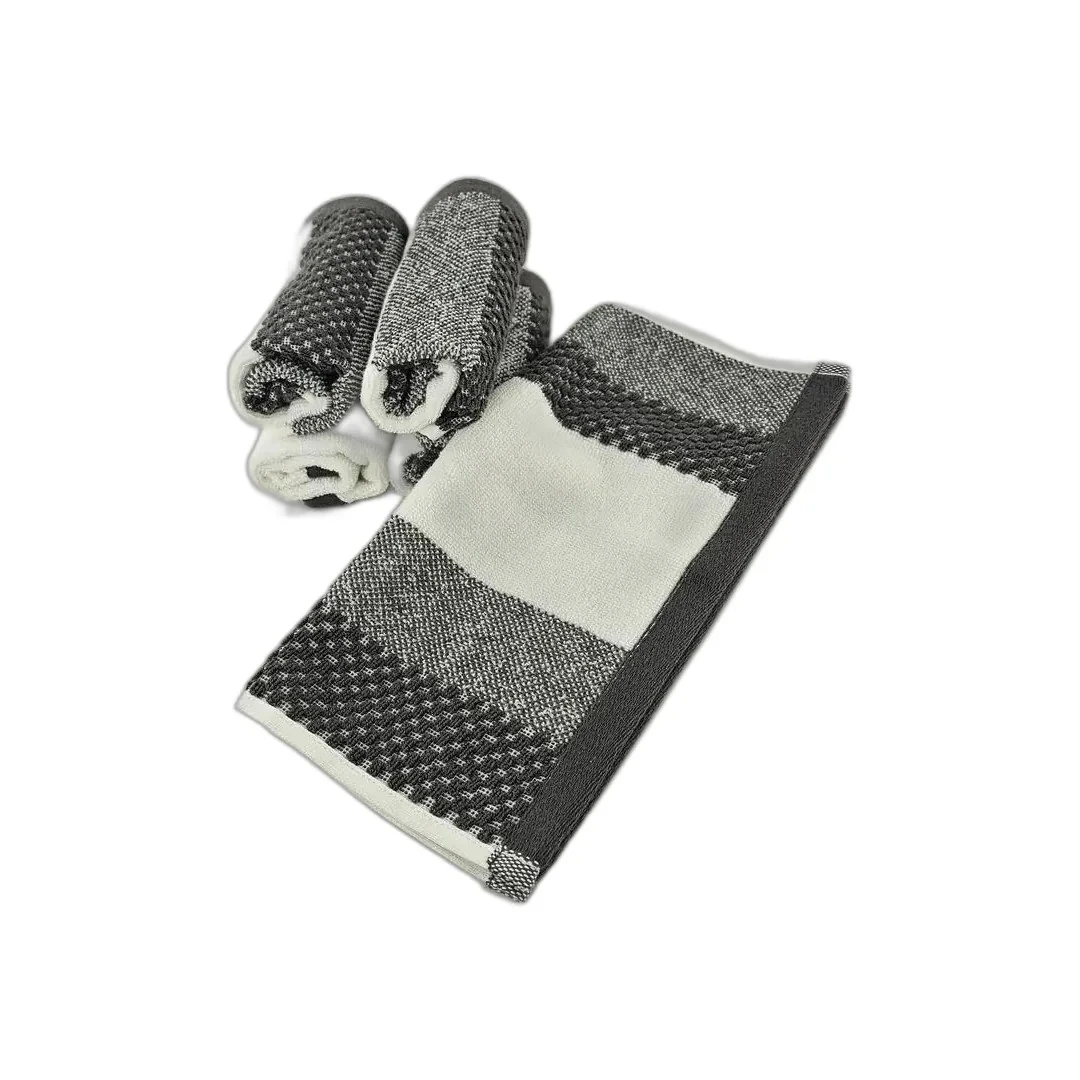 Peshqir Pecete 30x30 Set 5 Cope Outlet Towel - Gri e Erret