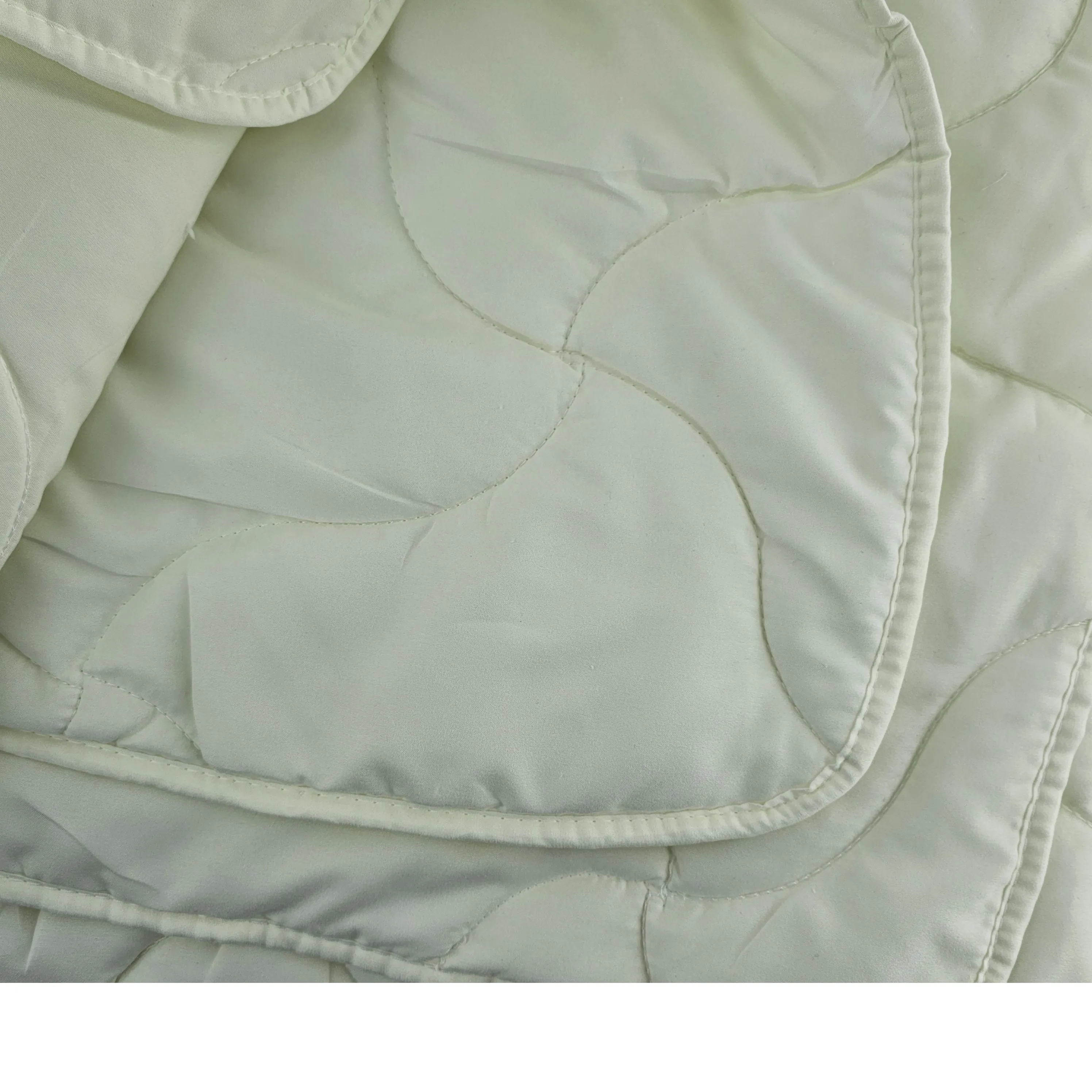 Jorgan i Trashe Lisho Tek 160x220cm Trapunto 300 Gsm Outlet Single Duvet - Bardhë