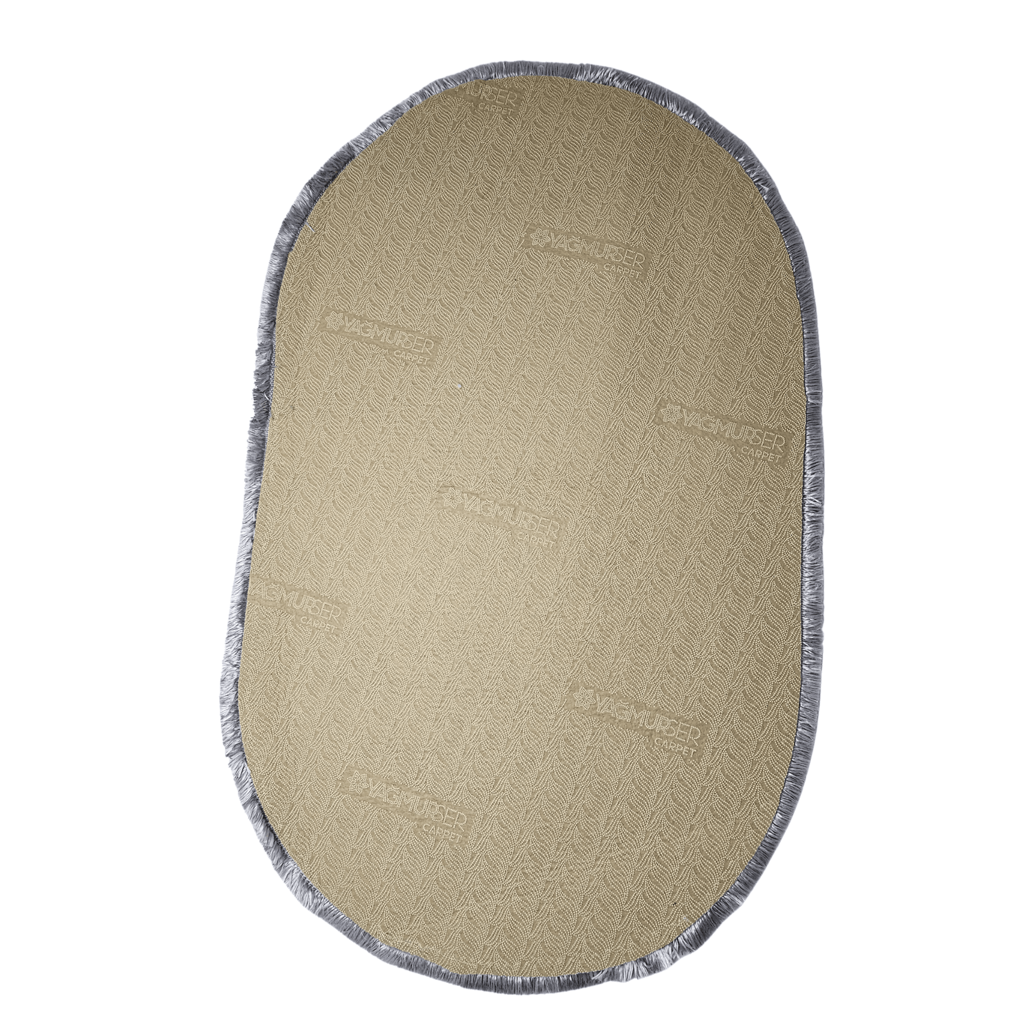 Rrugice me Fije Ngjyre Gri e Hapur me Dizajn Shumengjyresh 60x100 Outlet/Runner