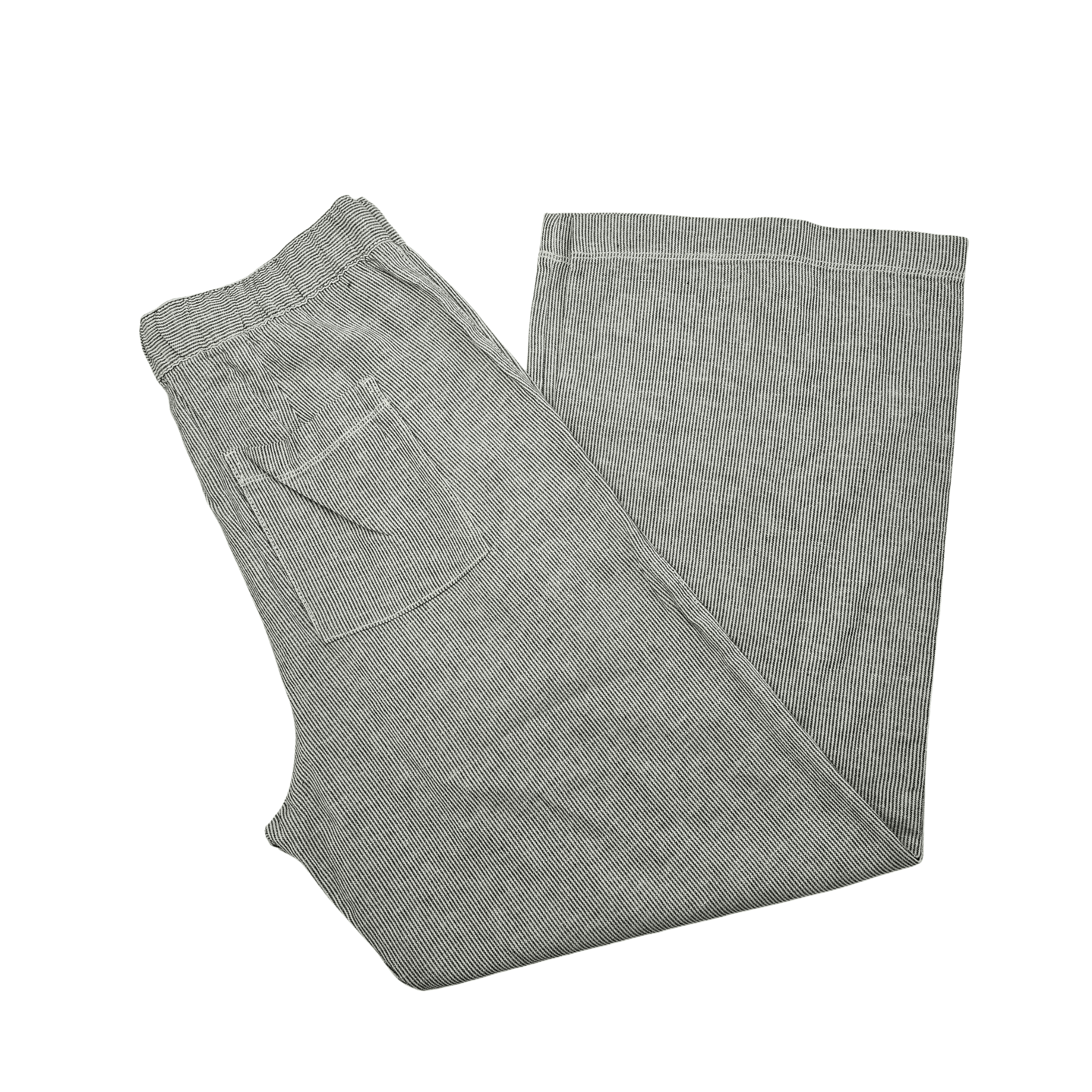 Pantallona Verore Femrash Gap Ngjyre Gri me Vija te Zeza Outlet/Summer Pants