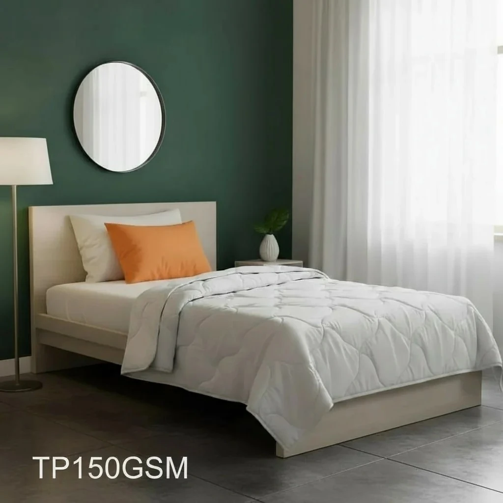 Jorgan i Bardhe Tek 160x220cm TP150GSM Outlet Single Duvet