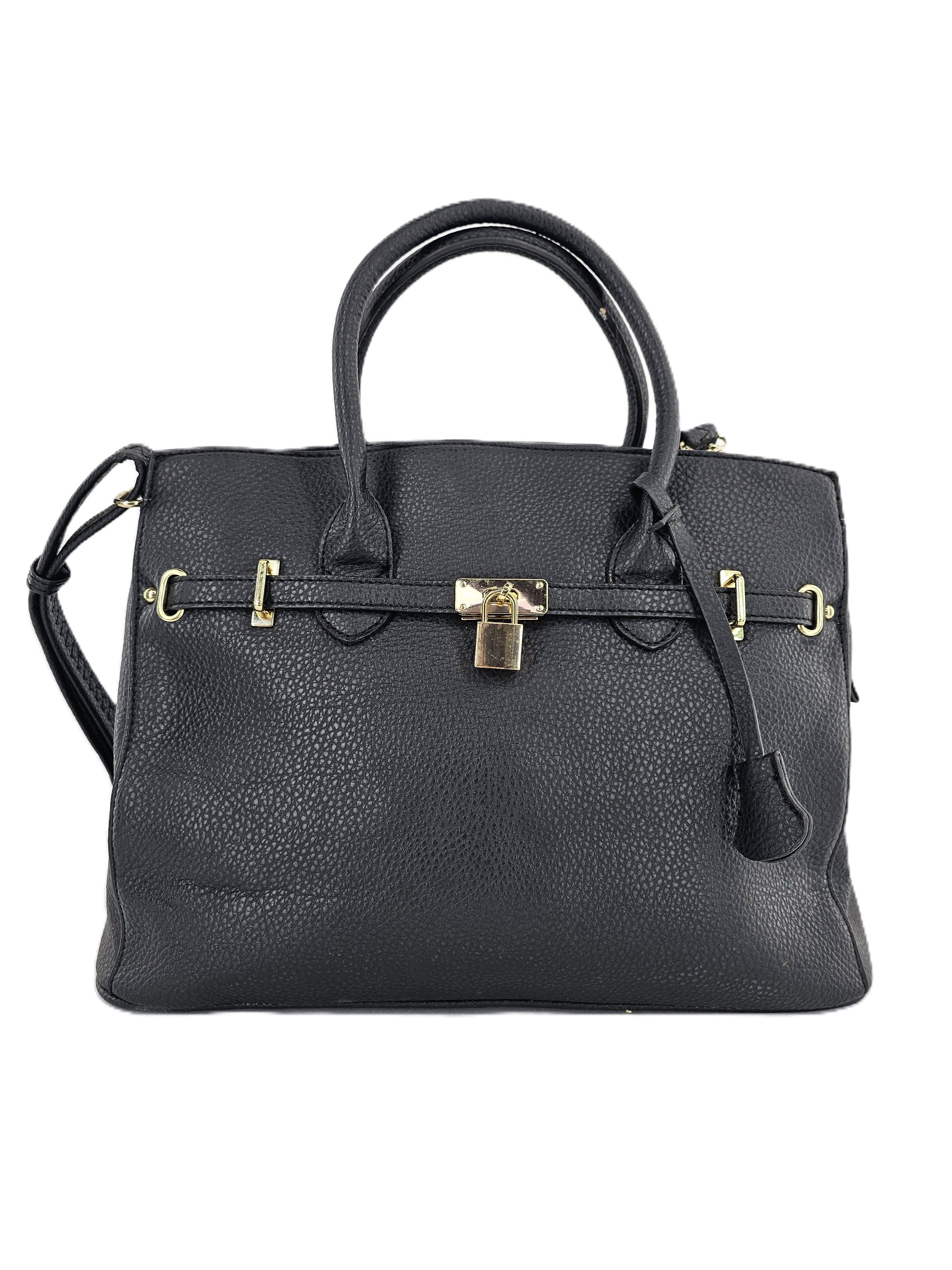 Cante Lady Hand Bag Black S.Hand