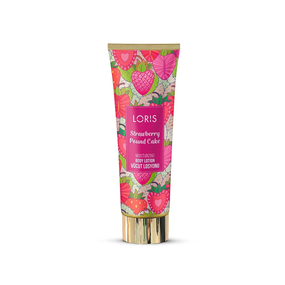 Loris Strawberry Pound Cake Body Lotion Unisex 236 ML