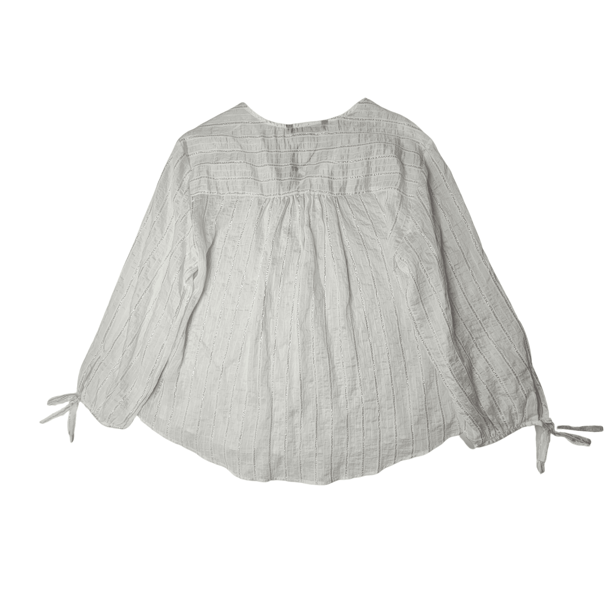 Bluze Femrash Zara Ngjyre e Bardhe me Xixa Outlet/T-Shirt