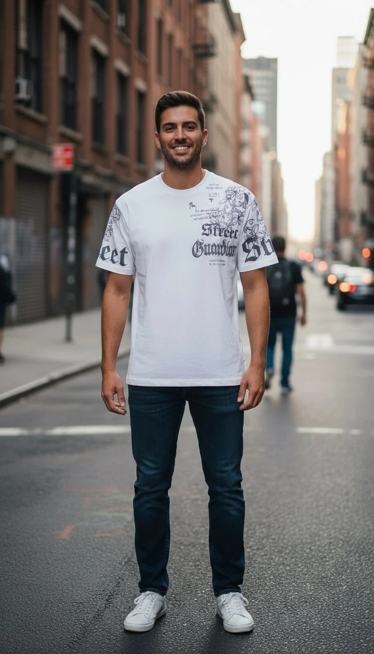 T-Shirt Meshkujsh Oversize Last Pick Outlet/T-Shirt