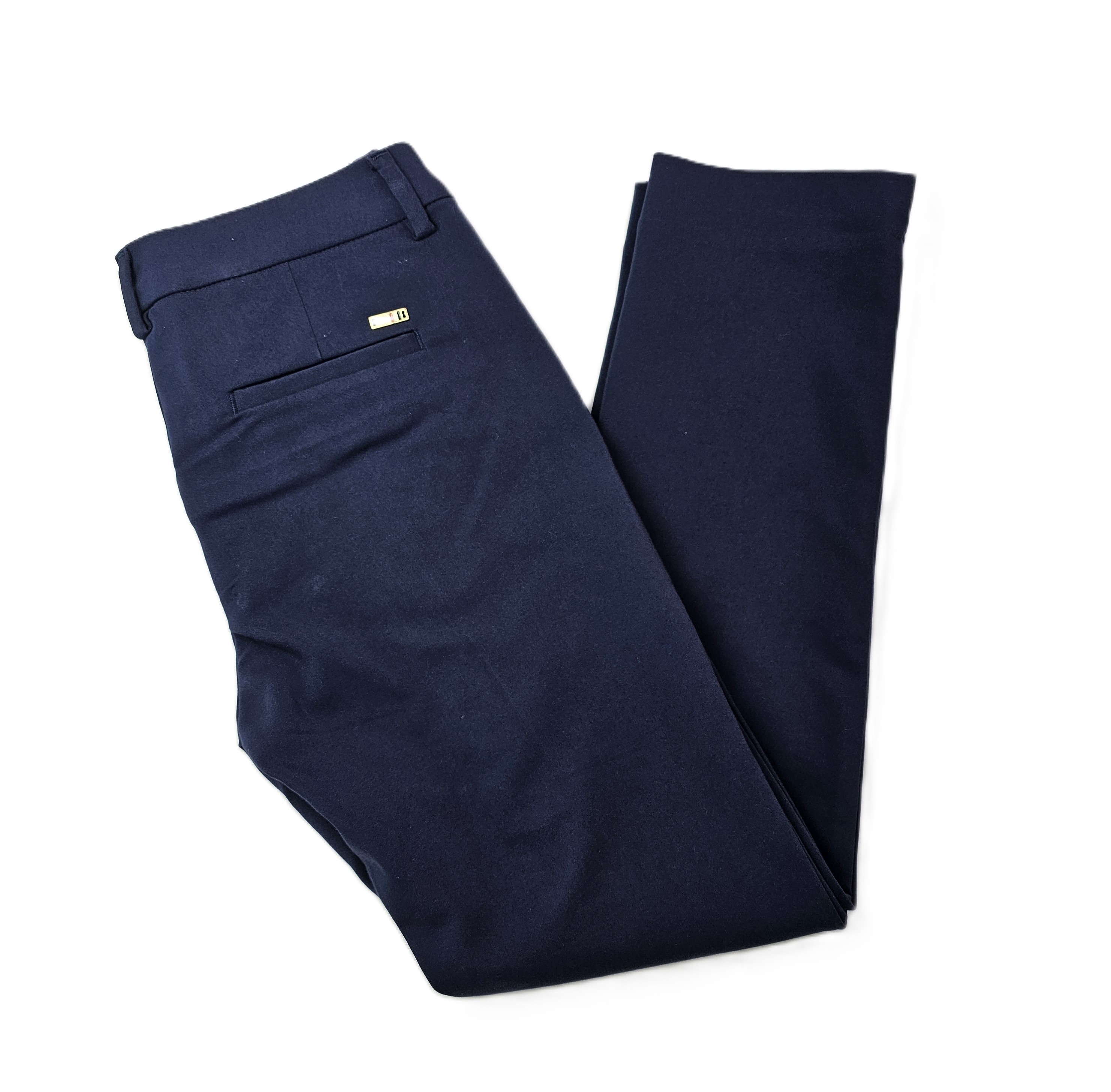 Pantallona Klasike Femrash Ngjyre Blu e Erret S.Hand/Classic Pants