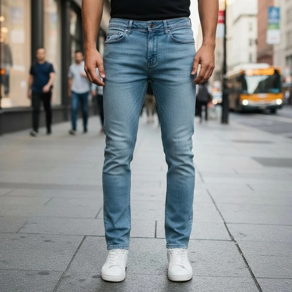 Pantallona Xhins Meshkujsh Outlet/Denim