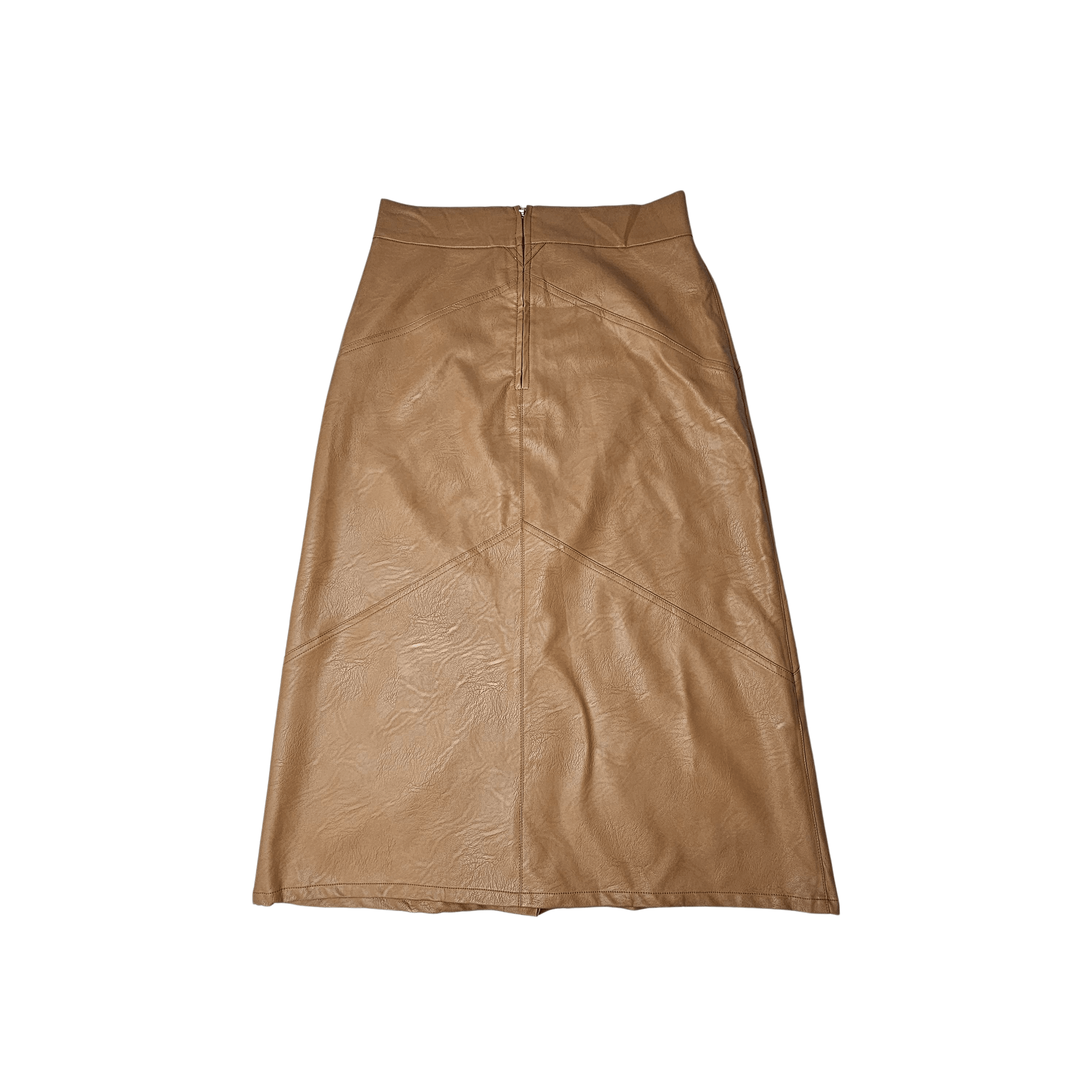 Fund Lekure Femrash Ngjyre Kafe Womens Skirt